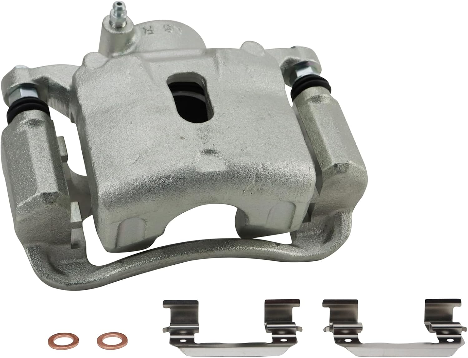TRQ Front Right Brake Caliper w/Bracket Passenger Side Compatible with 2013-2016 Hyundai Veloster