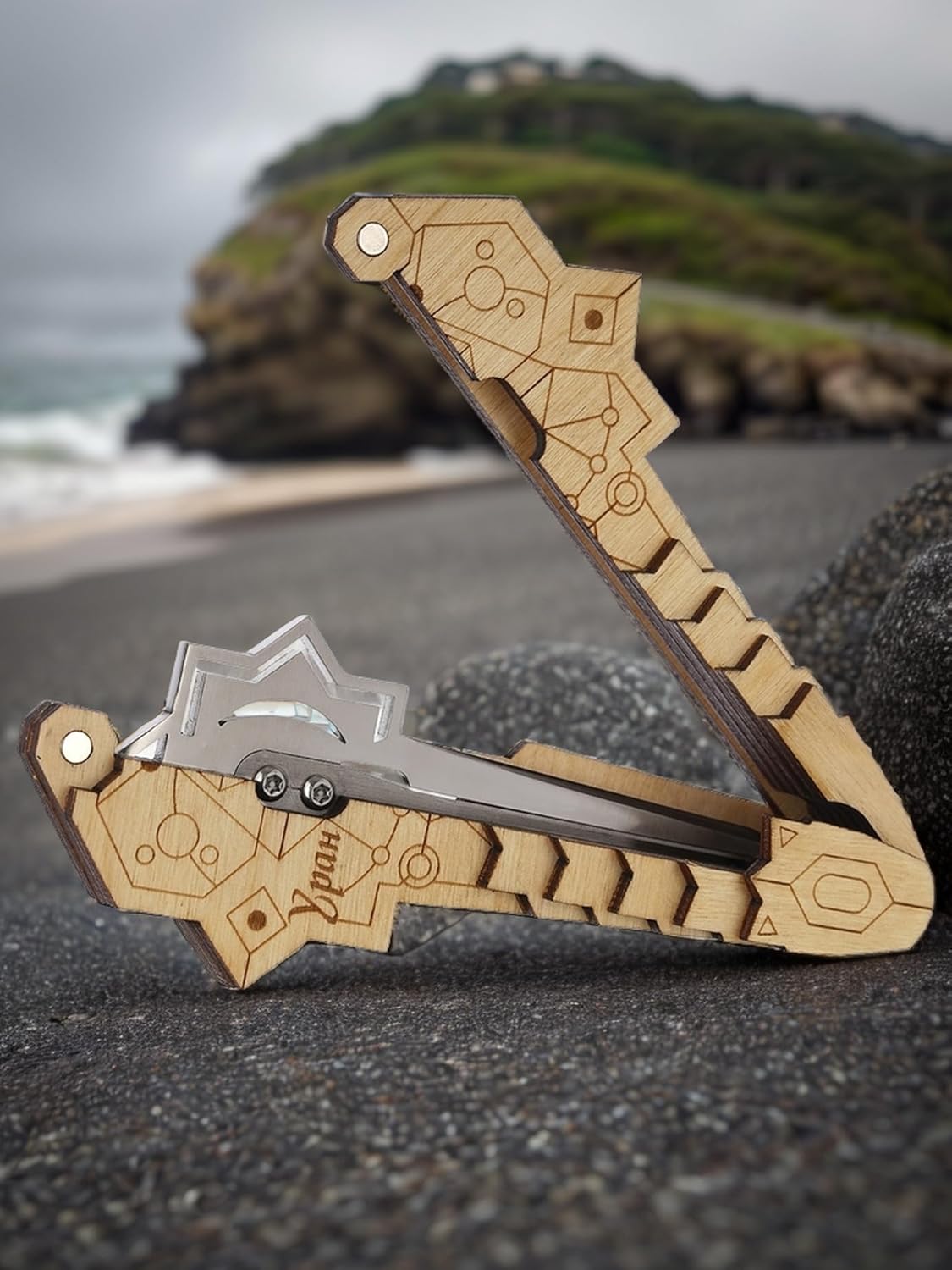 Shamanicshop Jew's Harp by D.Glazyrin/Uranus - Professional Mouth Instrument (Jaw Harp) in Wooden Case