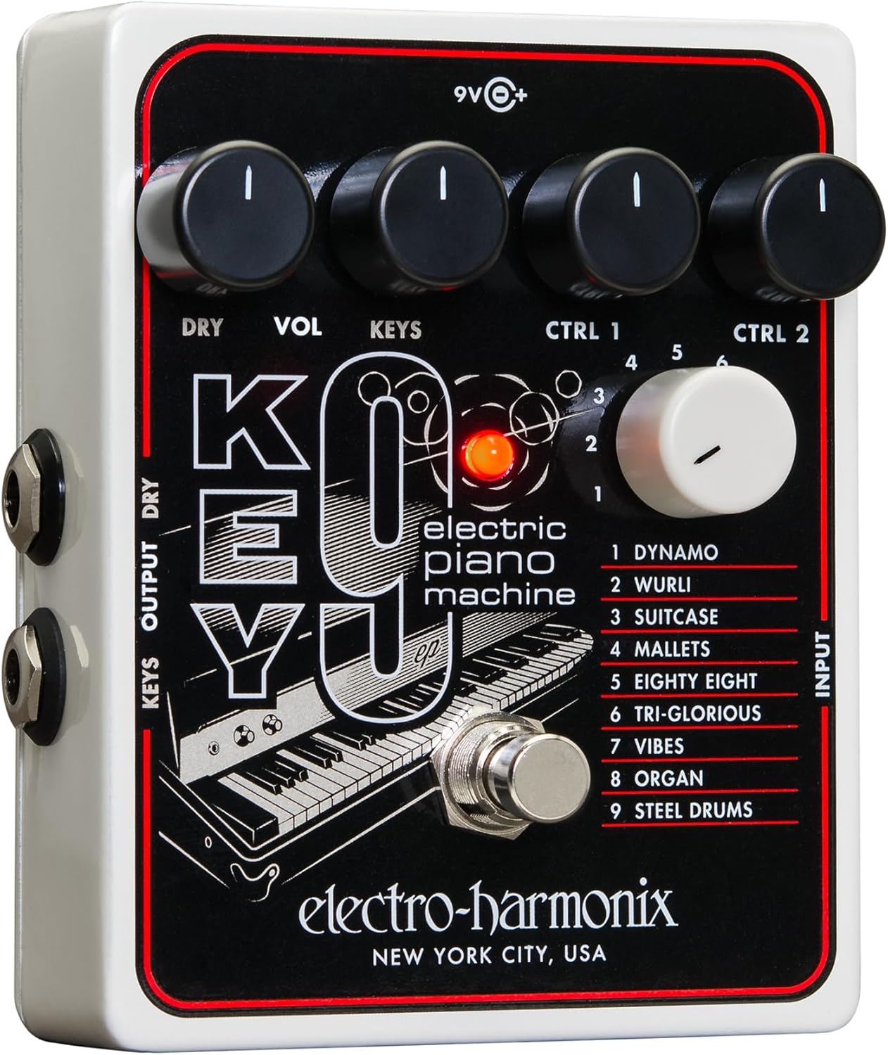 Electro-Harmonix KEY9 Electric Piano Machine Pedal