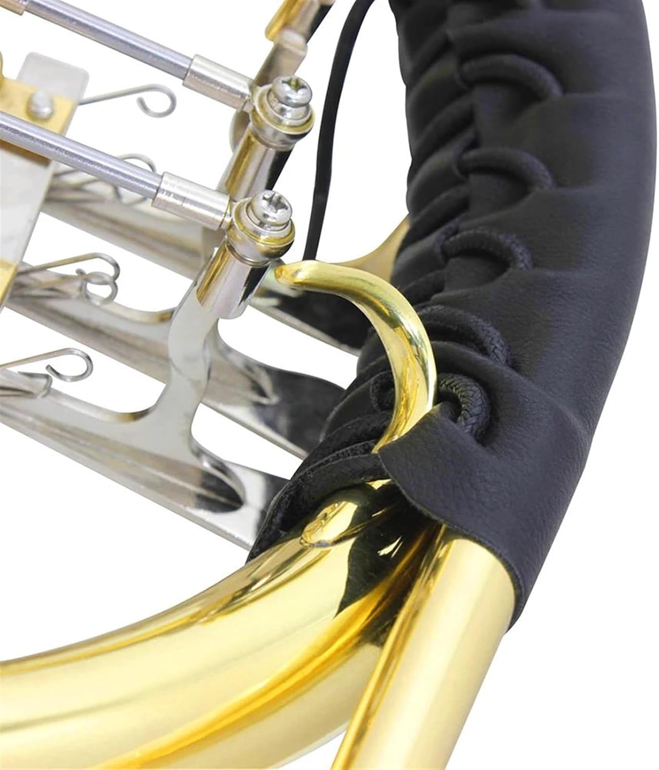 Brass French Horn 3 Keys F/Bb French Horn Brass Instrument Golden Split French Horn With Box & Brush Musical Instrument Accessories