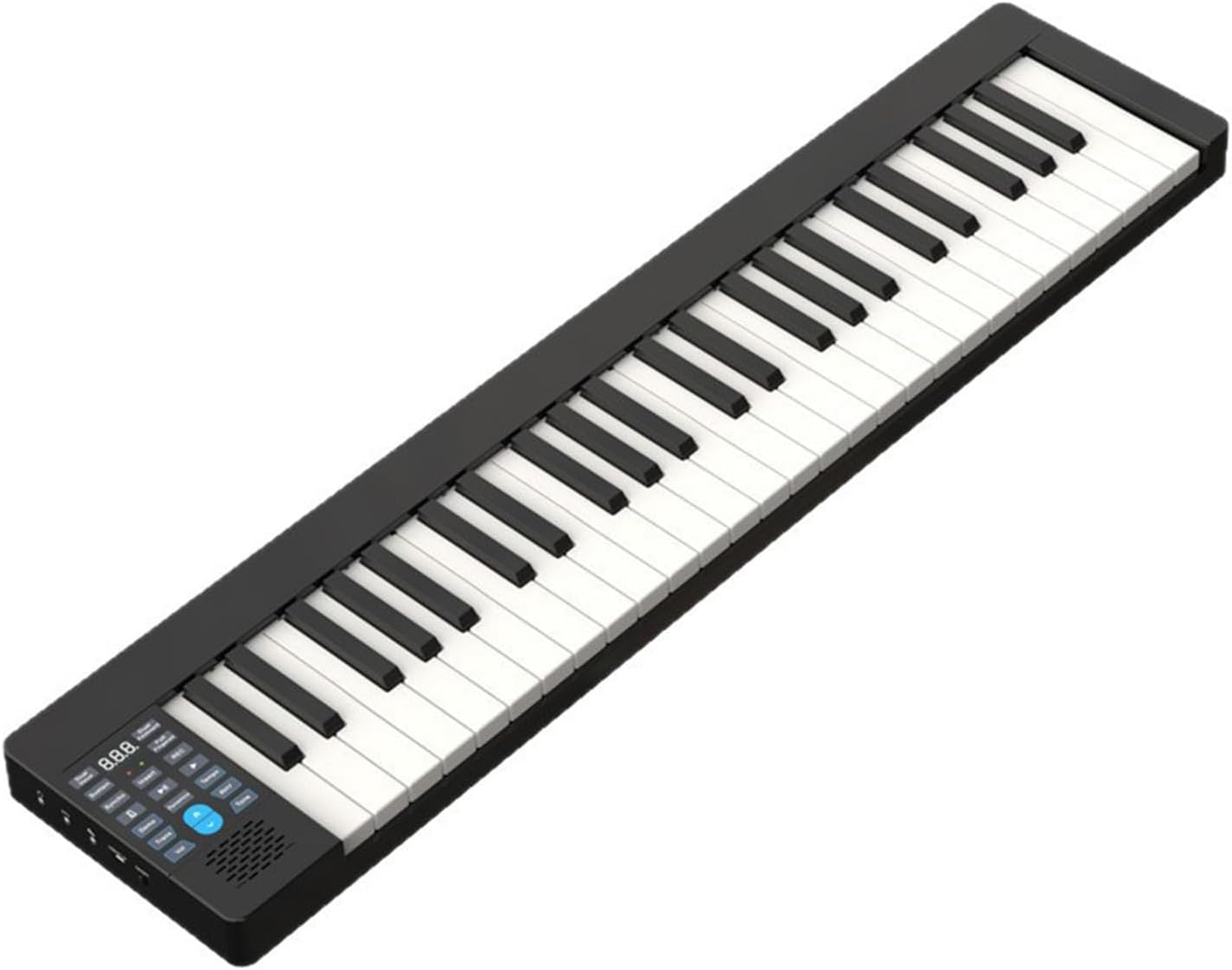 Keyboard Piano 49 Keys Portable Electric Piano With Bluetooth MIDI Touch Sensitive With Storage Bag, Sustain Pedal For Beginner Adults