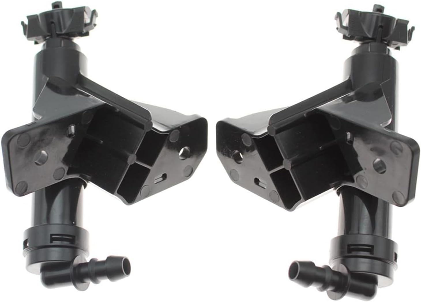 Car Headlight Washer Nozzle 2Pcs Car Headlight Washer Nozzle Head Light Cleaning Jet Pump Water Sprayer 98671C5000 98672C5000 for Kia for Sorento Um 2015-2018