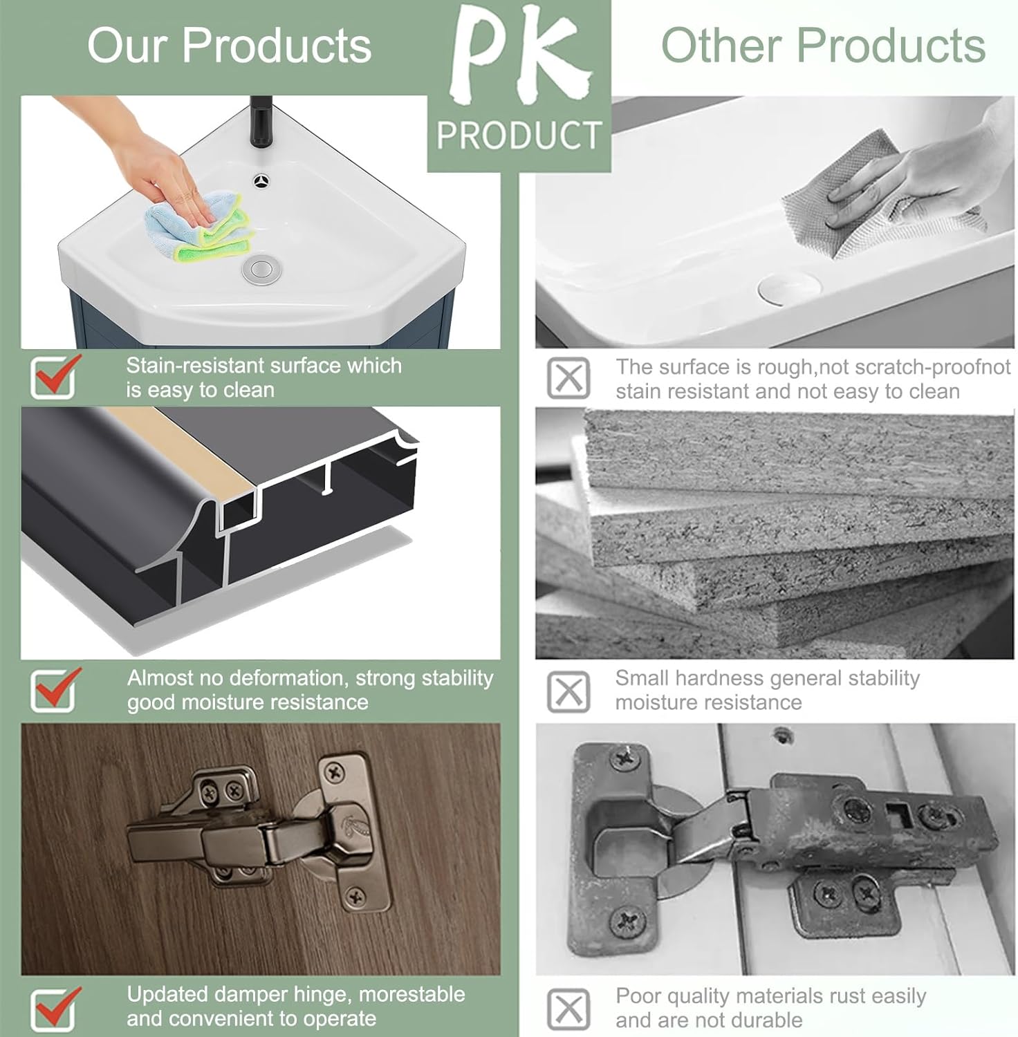 Wall Mount Corner Small Bathroom Sink 15