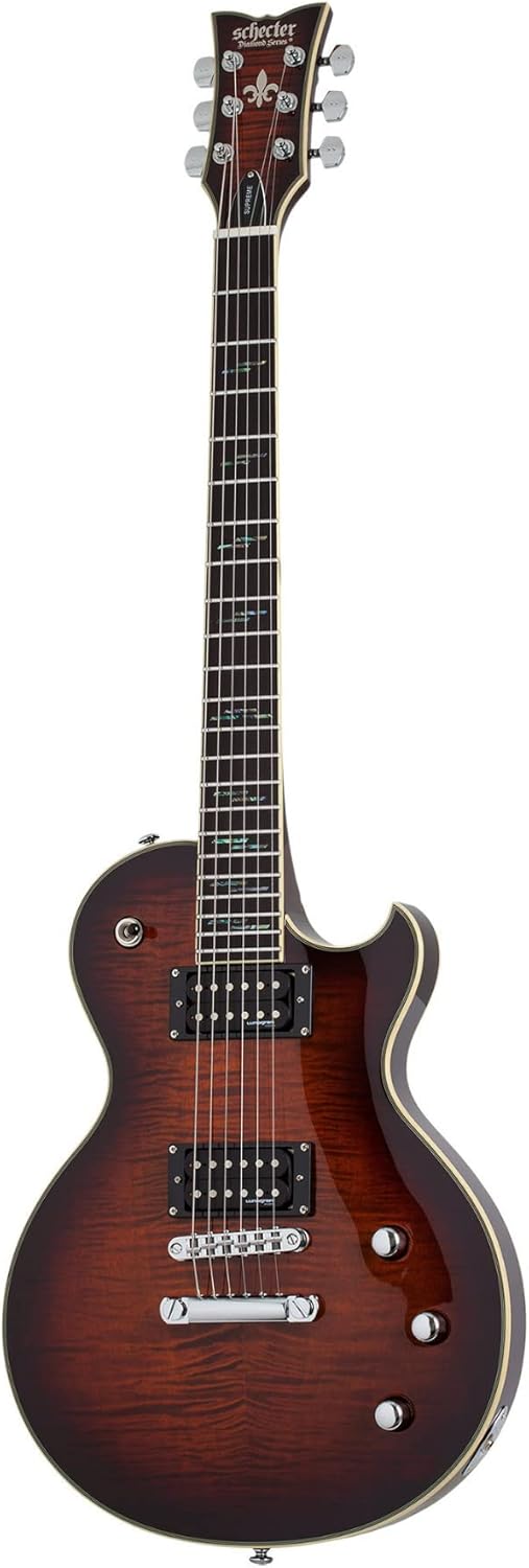 Schecter Solo-II Supreme Electric Guitar - Cat's Eye Black Burst