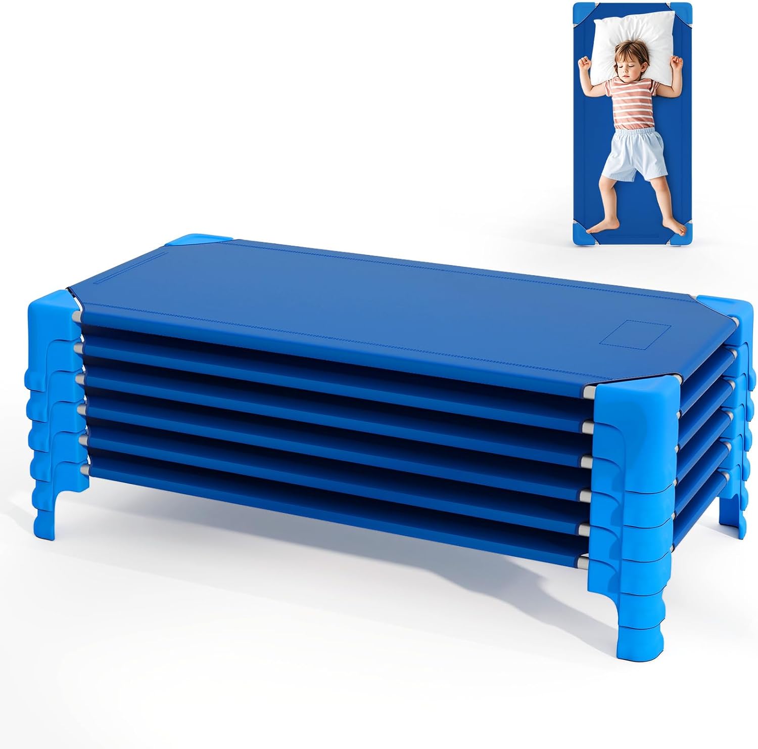 Giantex Stackable Daycare Cots for Sleeping, 53