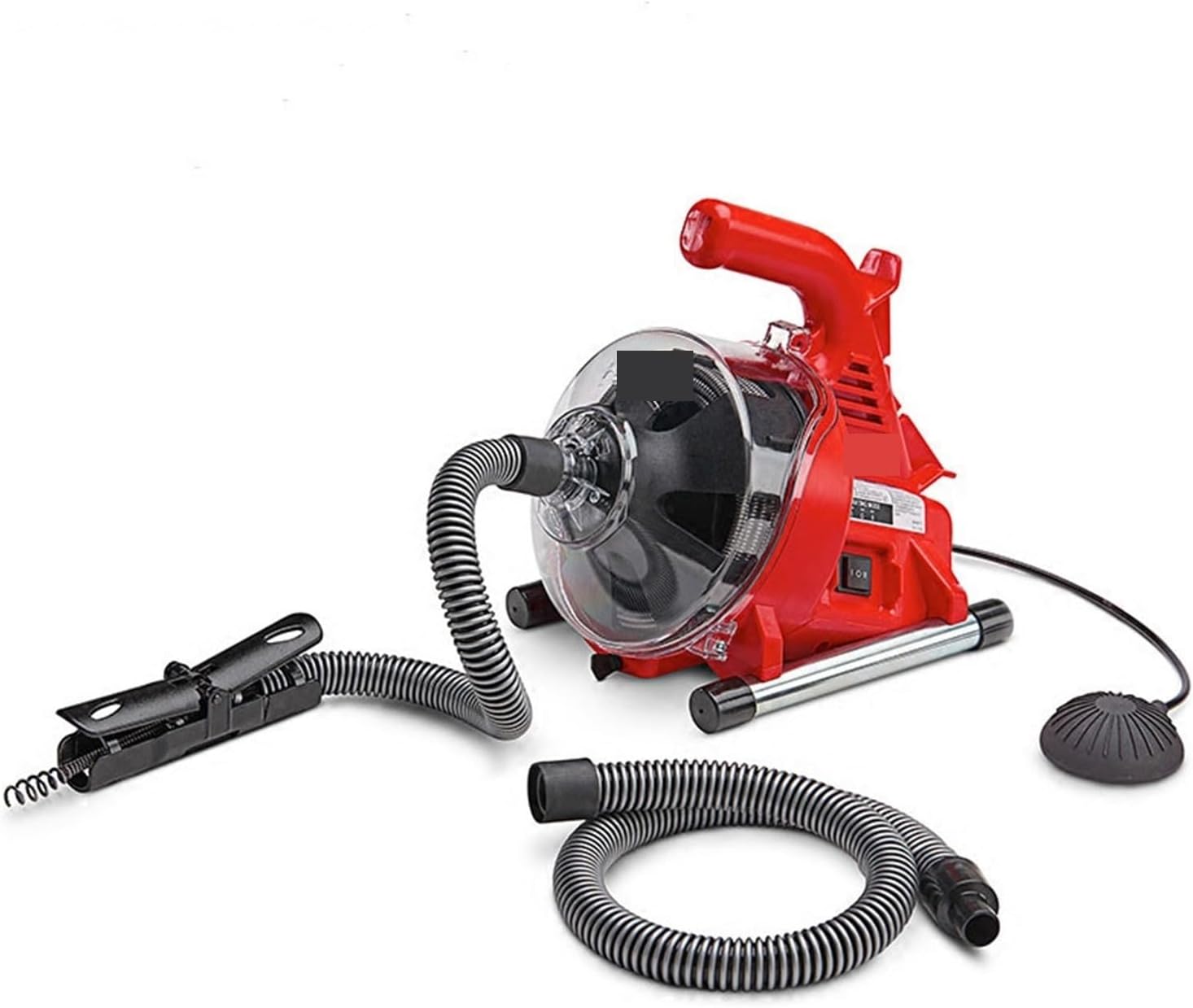 Electric Sewer Pipe Dredging Machine Toilet Kitchen 19-28MM Pipe Cleaning Machine Pipe Dredger Drain Cleaner 120W with Efficiency