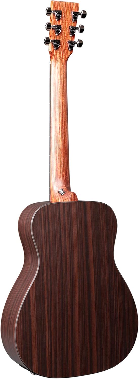 Little Martin LX1RE Acoustic-Electric Guitar with Gig Bag, Sitka Spruce and Rosewood Pattern HPL Construction, Modified 0-14 Fret, Modified Low Oval Neck Shape