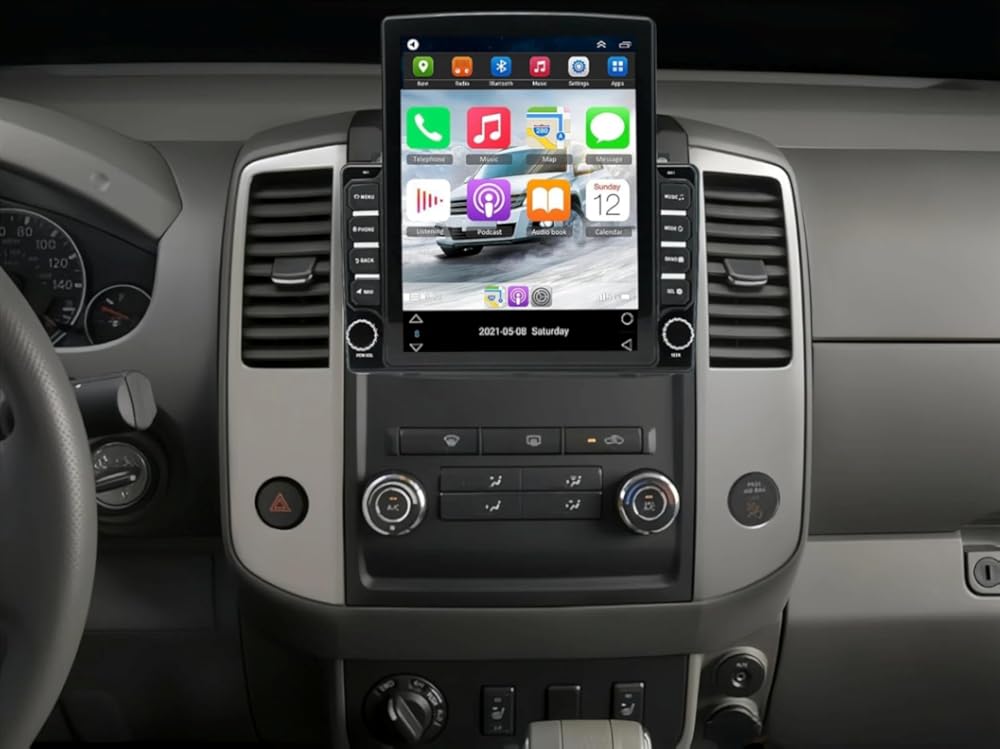 with Wireless Carplay Screen for Volkswagen Multivan 2005 4G+64G Car Radio Stereo with Wireless Carplay&Android Auto Support Bluetooth/Voice Control/GPS/WiFi/Backup Camera/SWC/FM, 9.7