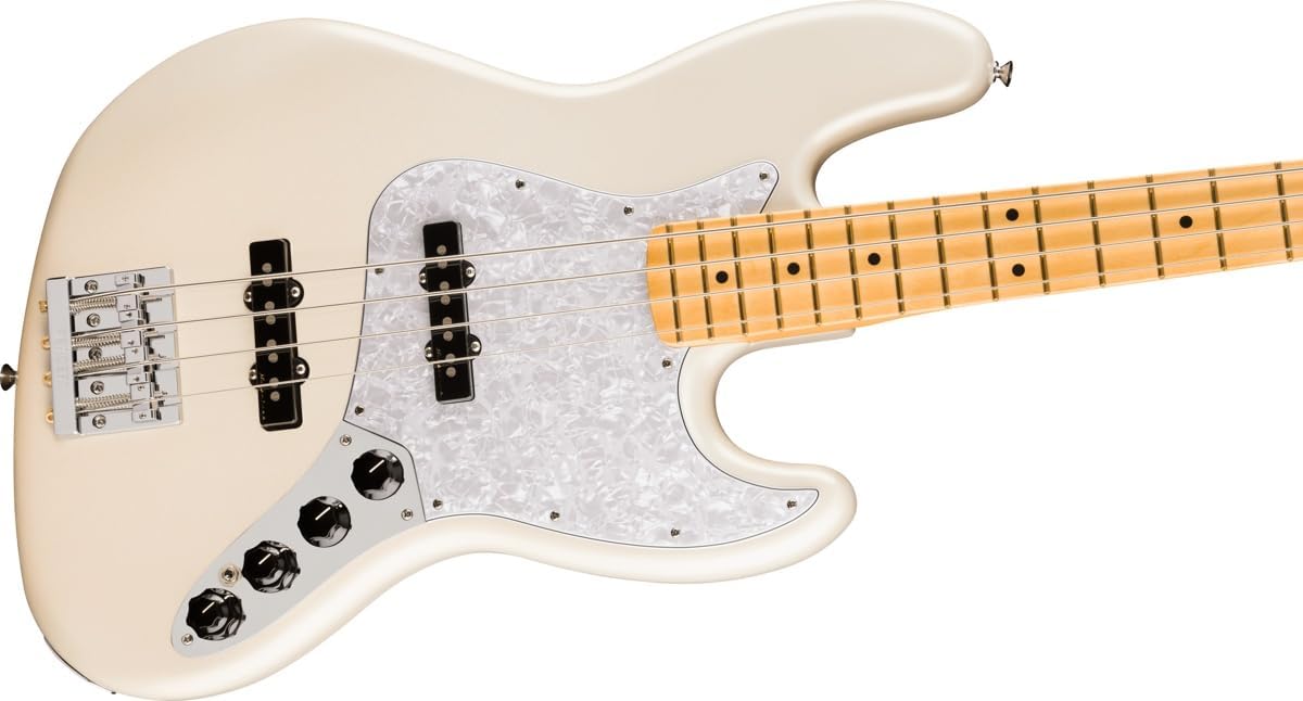Fender Player II Modified Active Jazz Bass - Olympic Pearl, Maple Fingerboard