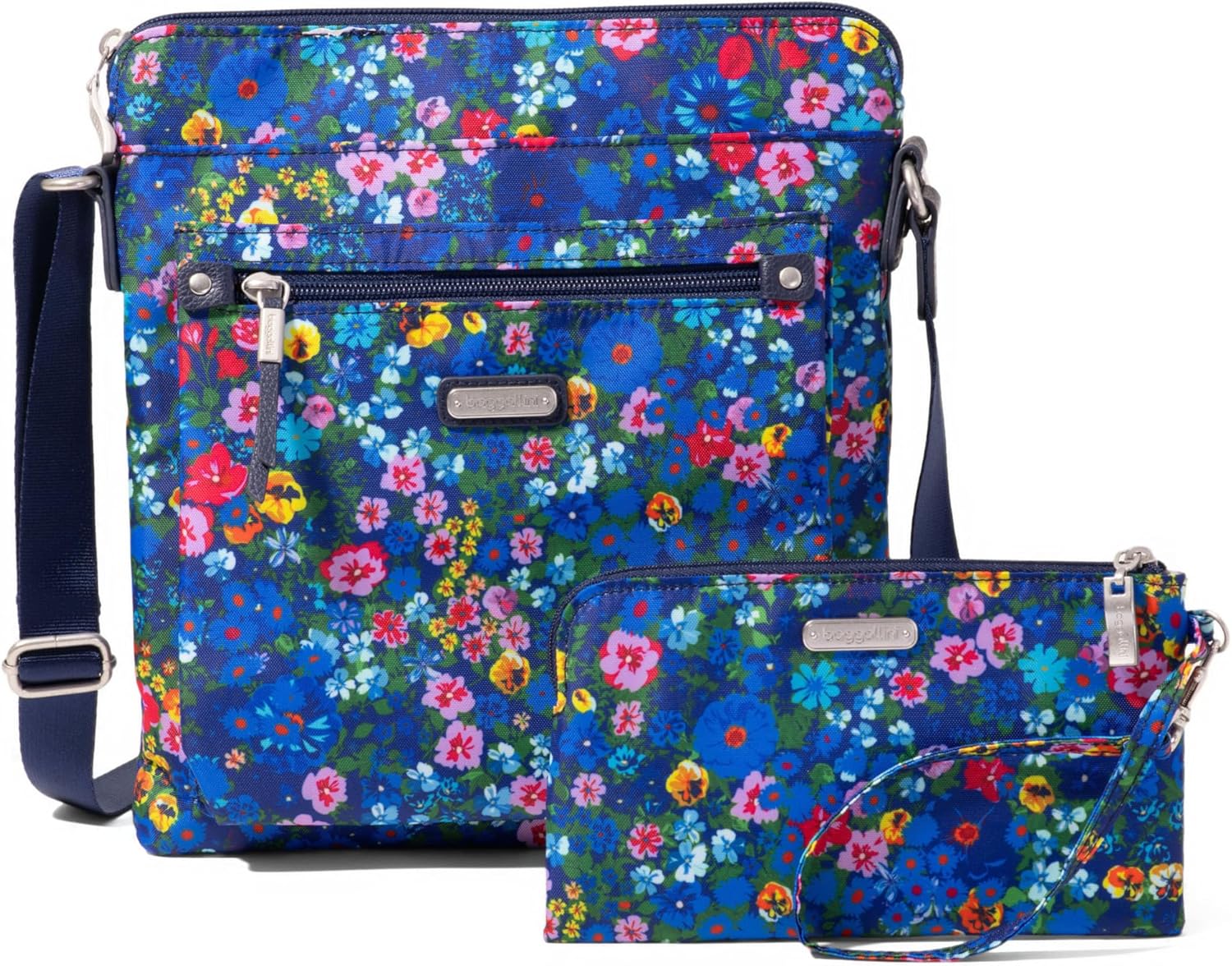 Baggallini Go Bagg with RFID Wristlet - Lightweight 10.75