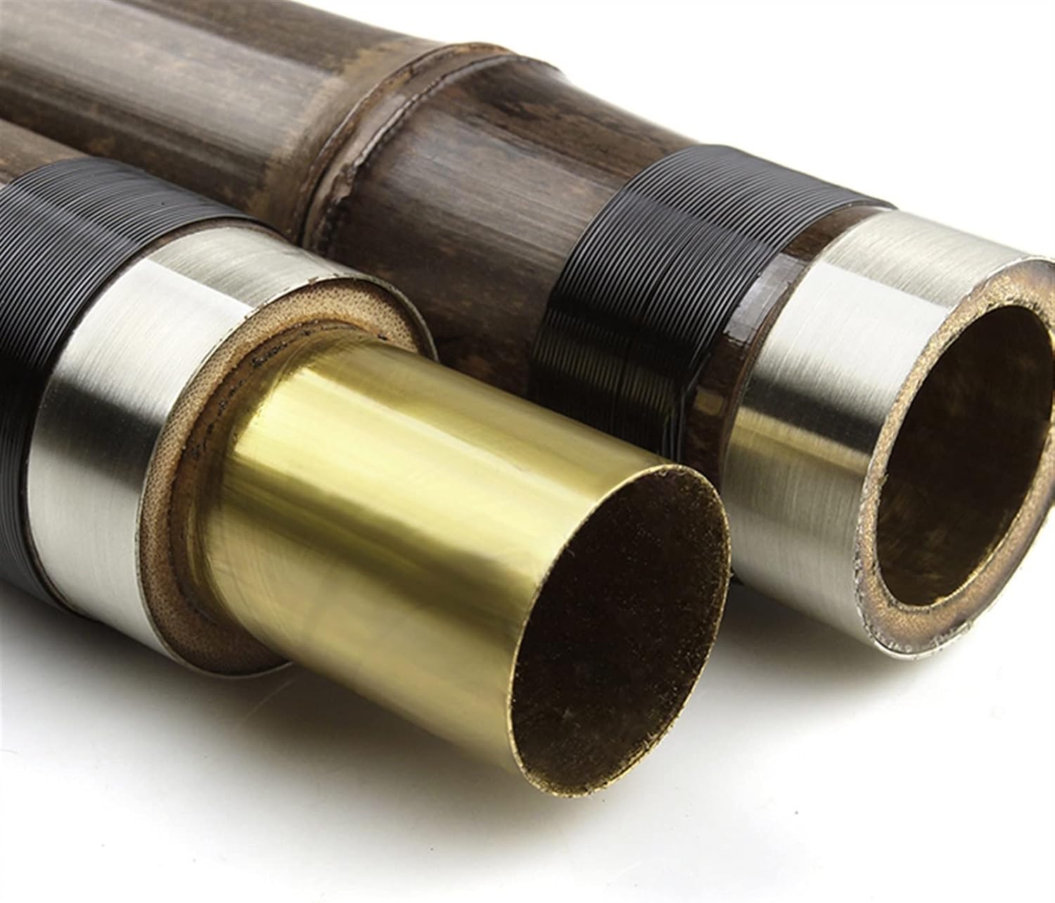 TSTS Chinese Bamboo Flute G Key Lefthand Chinese Handmade Bamboo Flute Xiao Woodwind Vertical Traditional Musical Instrument