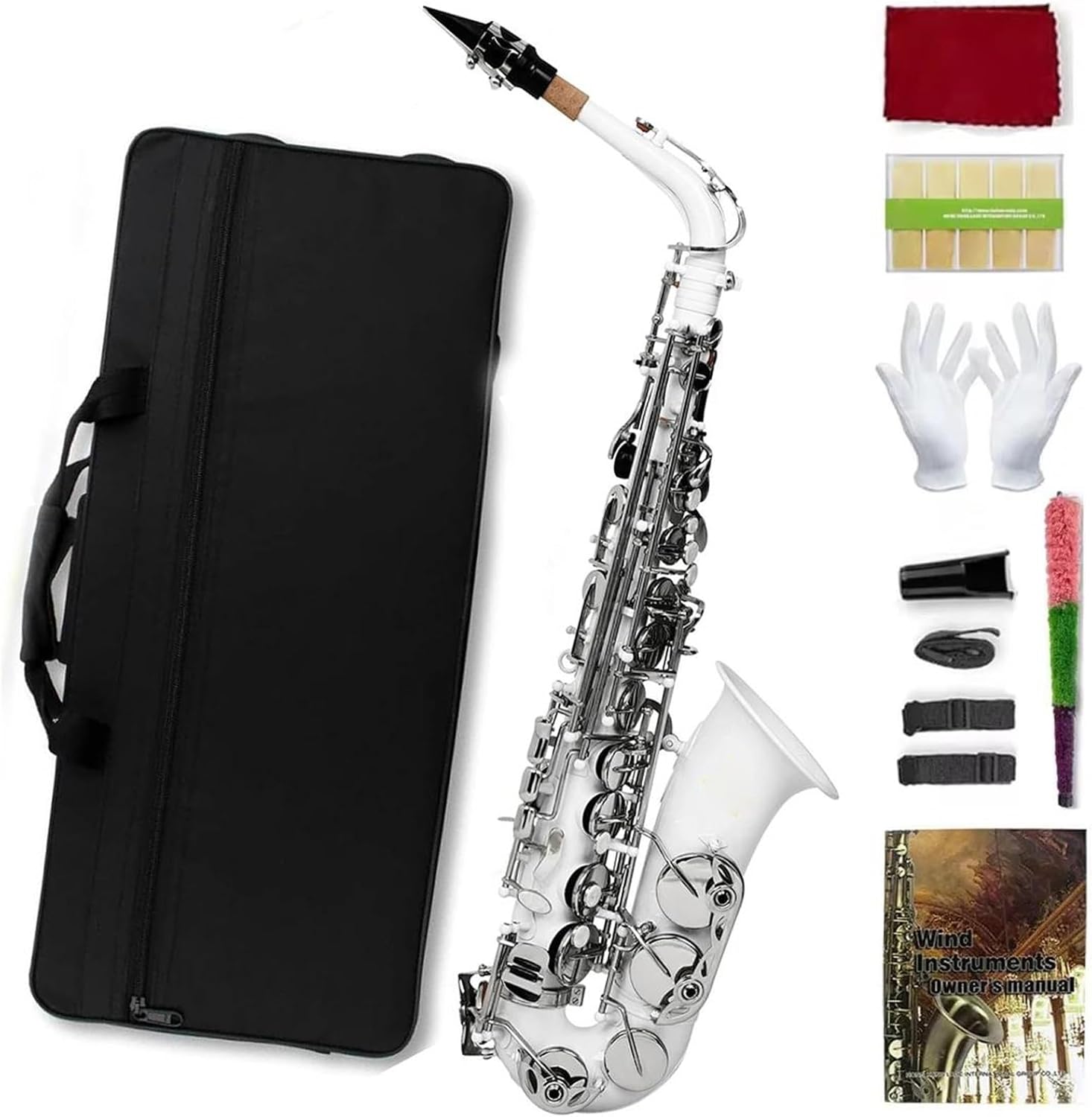 Professional Saxophone Eb Key Alto Saxophone A Professional Woodwind Instrument.