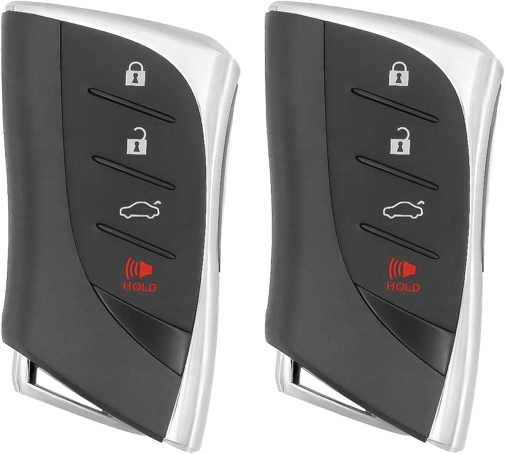 Replcament Smart Key Fob for Lexus LS500h Hybrid only 2018-2021 FCC HYQ14FBF Part Number 8990H-50020 8990H-33020 Pack of 2