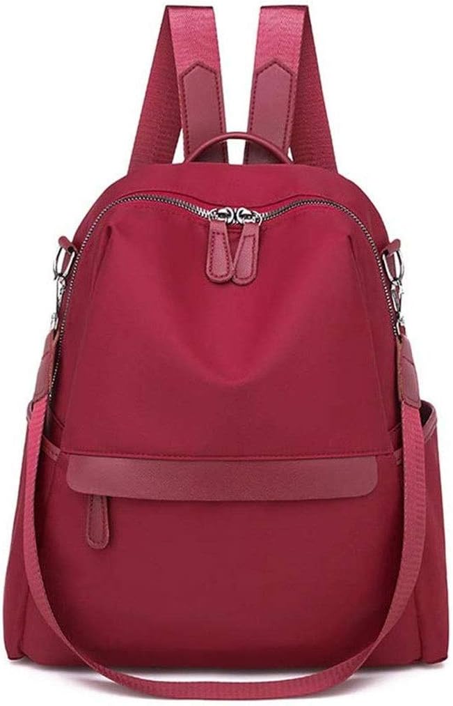 JSEIAJB Fashion Student Backpack, Waterproof Leather Anti-theft Casual Light Travel Shoulder(white-Dinosaur Doodle4)