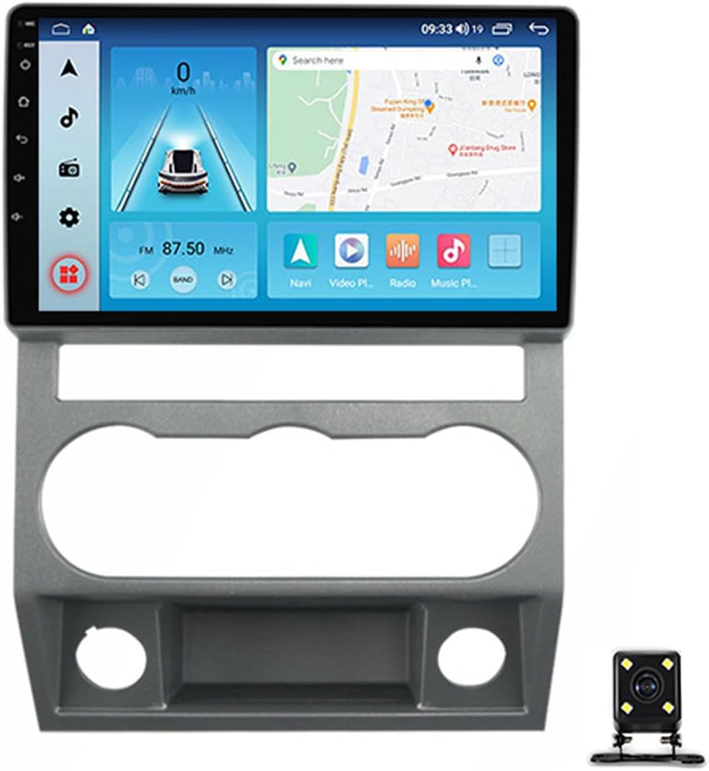 9 Inch Double Din Car Stereo Audio Bluetooth MP5 Player for GAZ Gazelle Next 2016 Multimedia Radio with Backup Camera Support Steering Wheel Control/Carplay/Mirror Link/FM