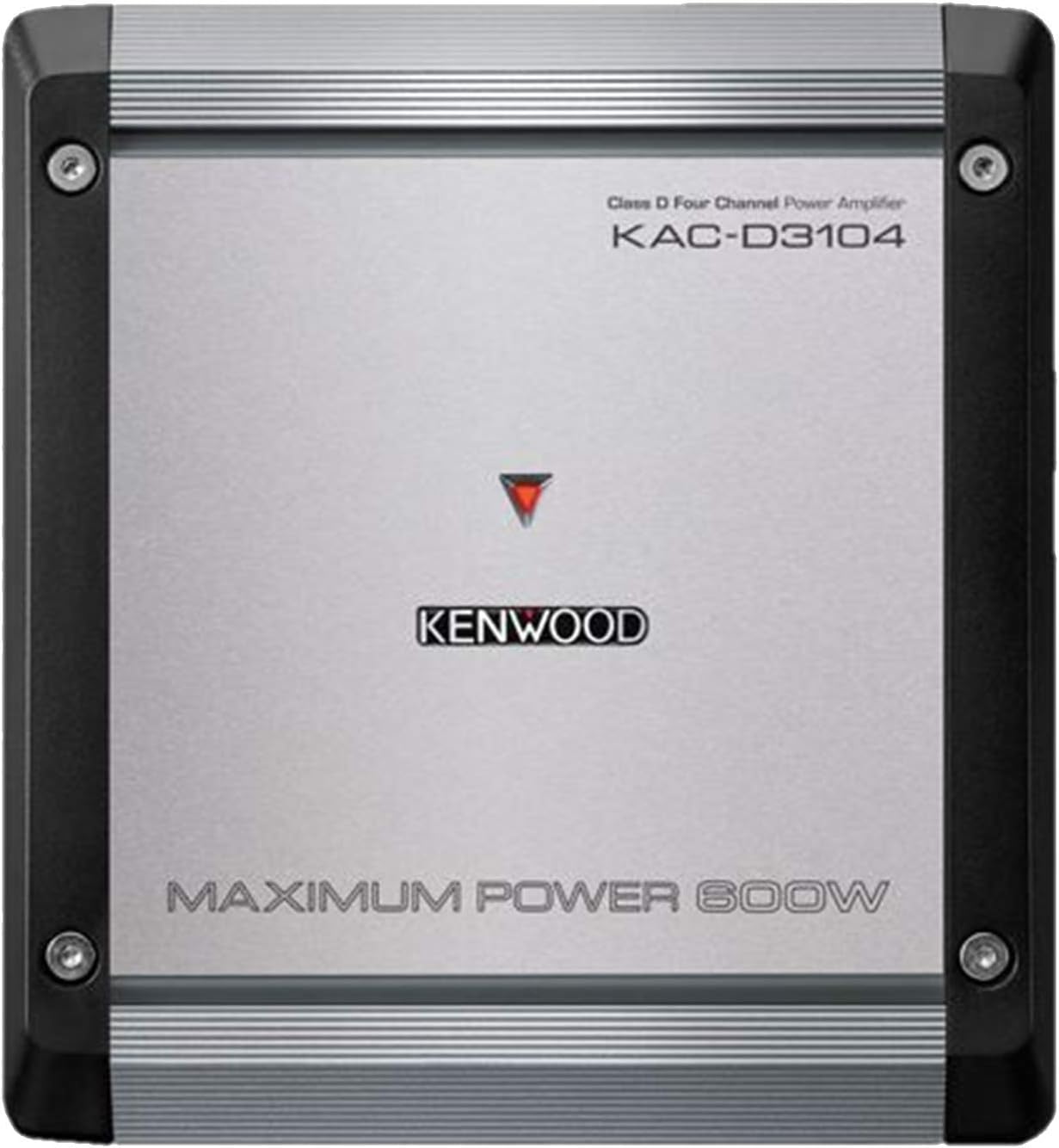 Kenwood KAC%2DD3104 4%2DChannel Class D 600W Max Amplifier w%2FBass Boost %28Renewed%29