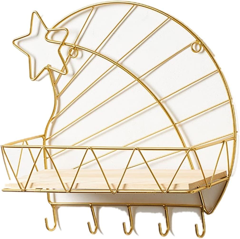 Coat Rack Nordic Hanger Wall Coat Rack Entrance Hall Metal Living Room Clothes Hanger Bags Garden Portable House Accessories Coat Rack Wall Mount (Color : A)