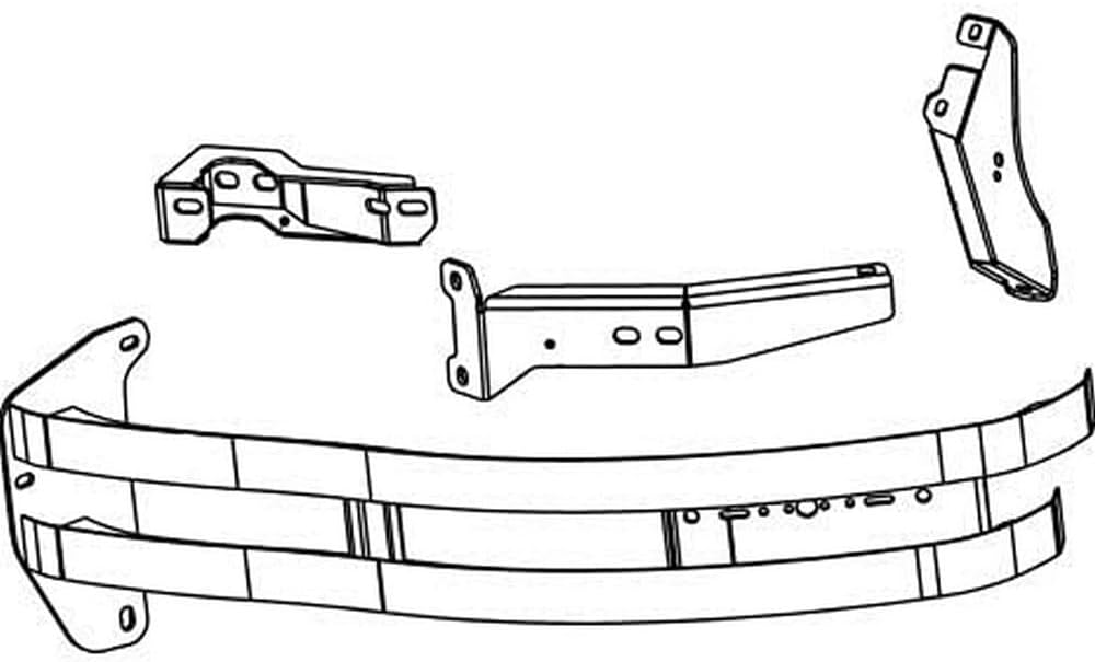 Westin Automotive 36-2125PB Grille Guard/Push Bar fits Ford Police Interceptor Utility,Black