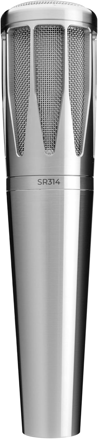 Earthworks Audio SR314 Cardioid Condenser Handheld Vocal Microphone - Stainless Steel