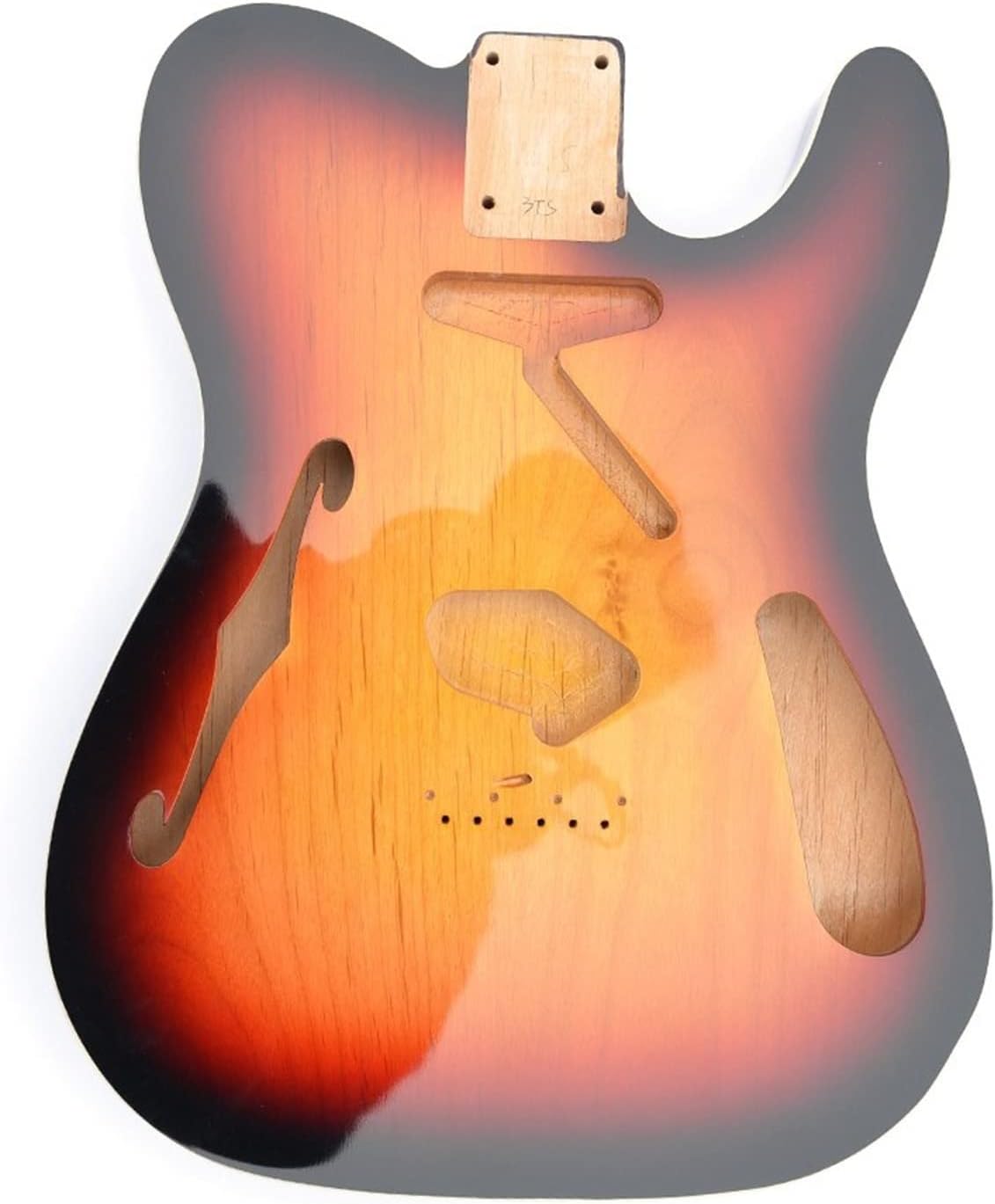 TSTS Full Nitro Alder Wood Guitar Body for TL Guitar Body Replacement for Electric Guitar Guitar DIY Accessory
