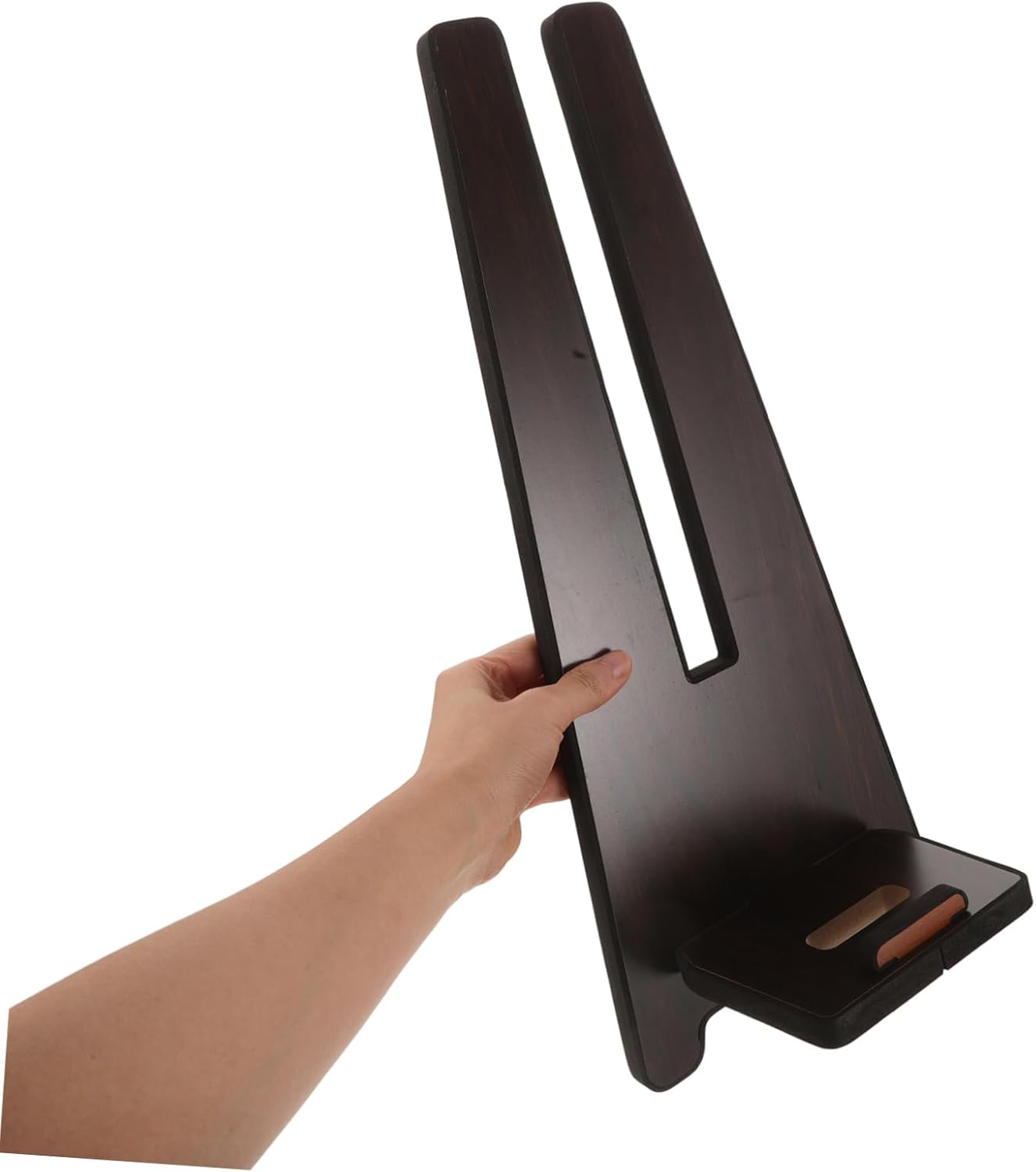 ibasenice Stable Wind Instrument Display Stand Digital Wind Accessory for Music Instrument Storage Wood Holder Nonskid Base