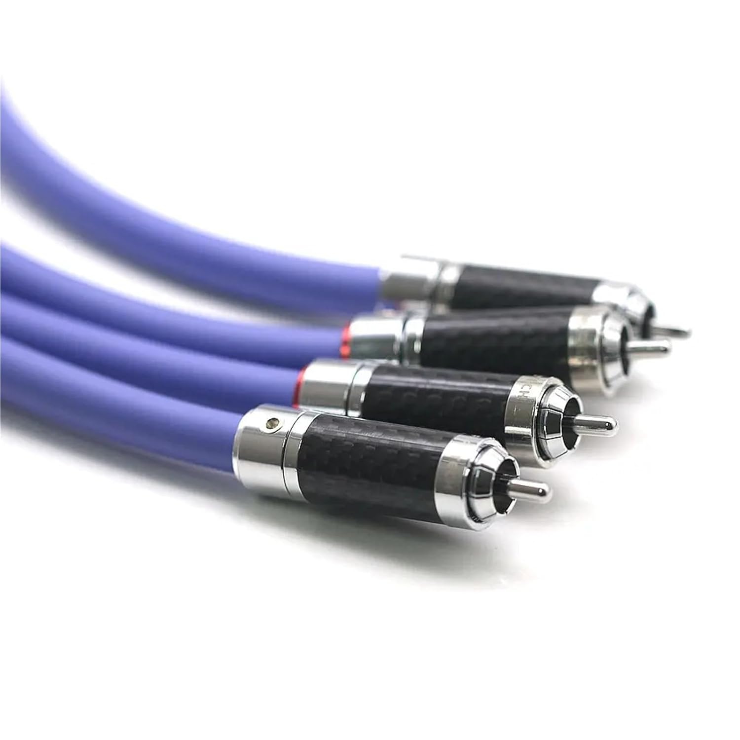 HiFi Audio Cable XLR Balance Cable 2RCA to 2RCA HI-END Signal Cable with 102(2RCA to 2RCA,0.5m)