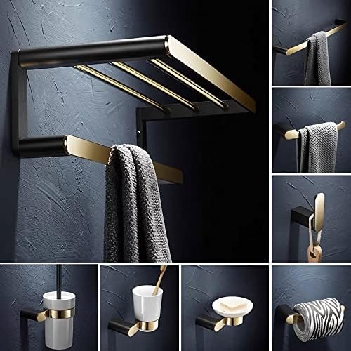 Shower Shelves Bath Hardware Set, Towel Hanger, Paper Holder, Toilet Brush Holder Bathing Accessories (Color : Soap Dish)