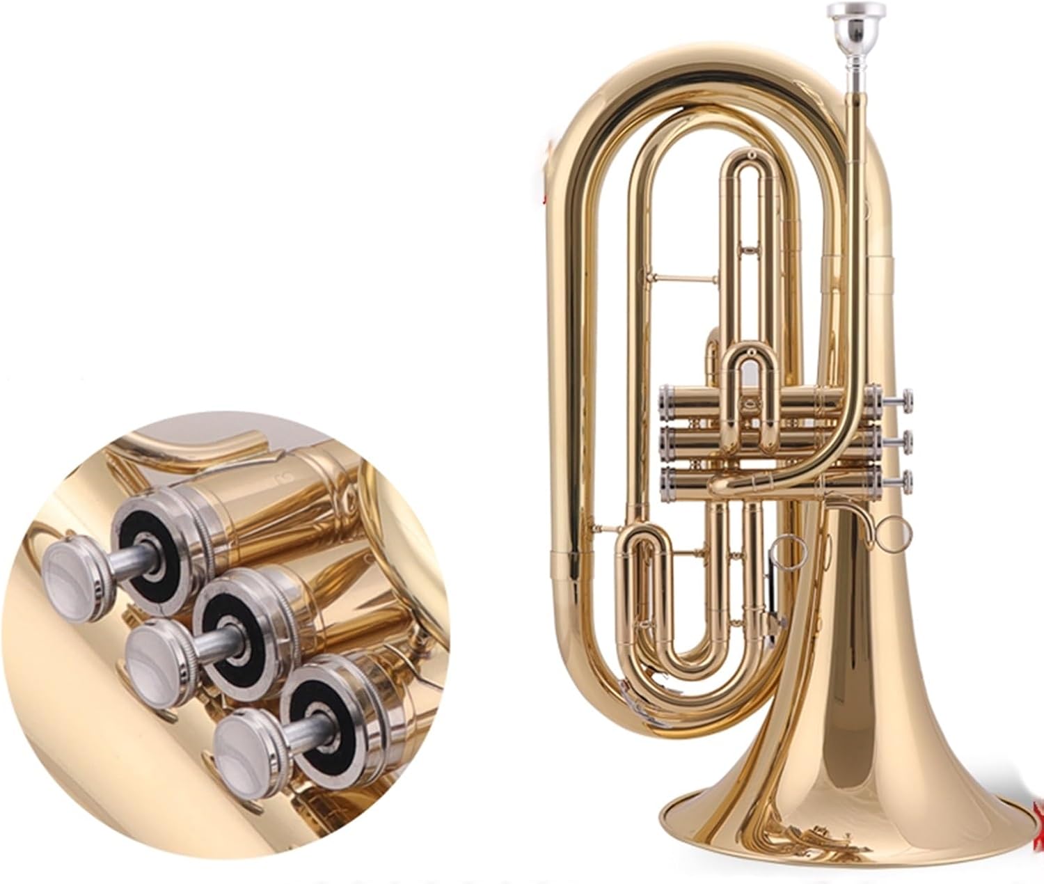 Beginner euphonium Marching Euphonium Brass Instrument B Flat Tuba Bass Trumpet Marching Band Dedicated