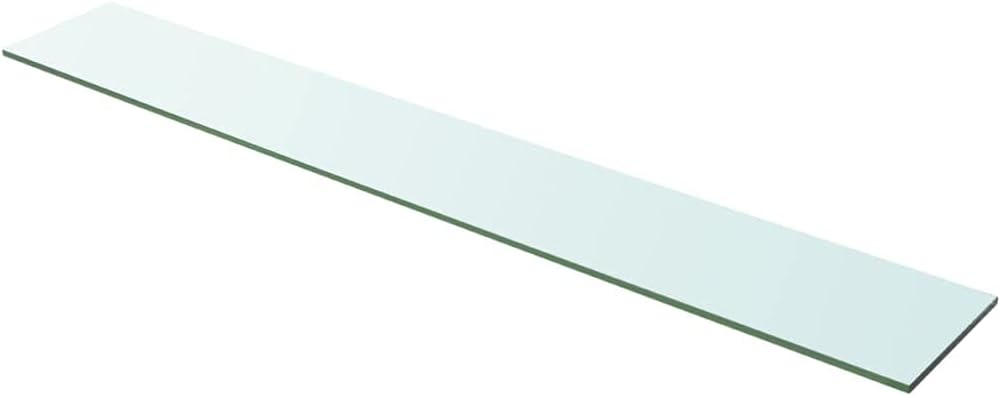 Shelves 2 pcs Panel,Storage Shelf,Organizer Unit Display Shelf,for Living Room, Bedroom, Kitchen, Bathroom,Office,Tempered Glass Clear 39.4