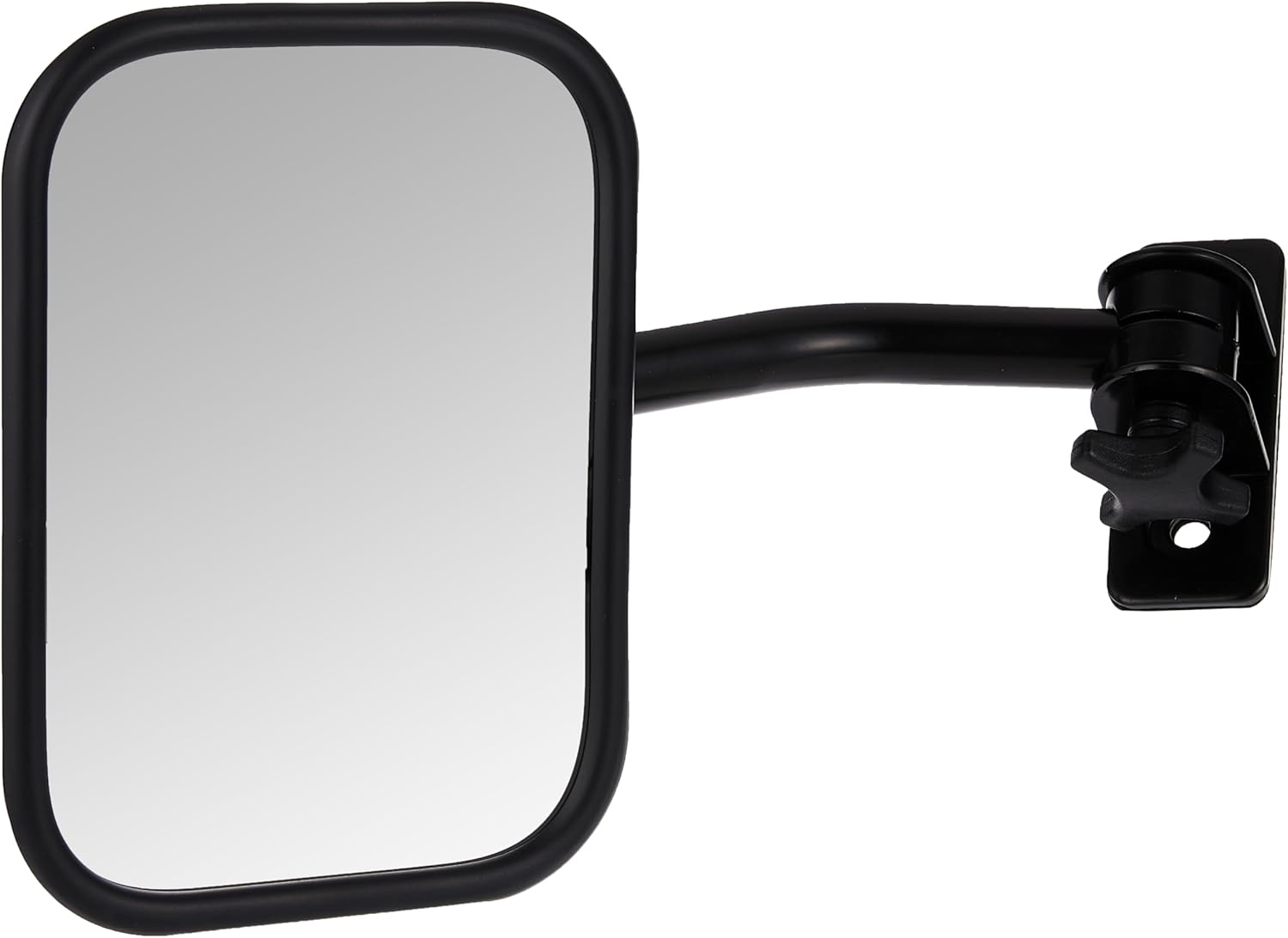 Rugged Ridge | Quick Release Mirror Kit, Rectangular, Black | 11025.12 | Fits 1997-2018 Jeep Wrangler TJ/JK