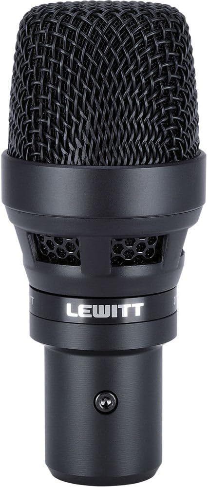 Lewitt DTP-340-TT Dynamic Instrument Microphone with GFW-MIC-2621 Tripod Style Mic Stand and XLR Cable