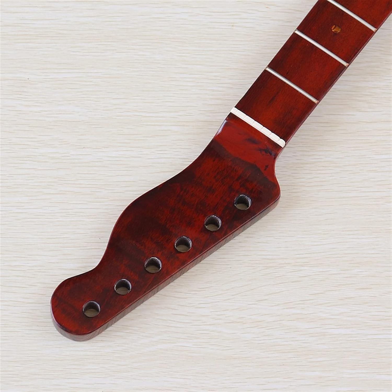 Maple Electric Guitar Neck One Piece Wood Grossy Guitar Arm 21 Frets Electric Guitar Neck