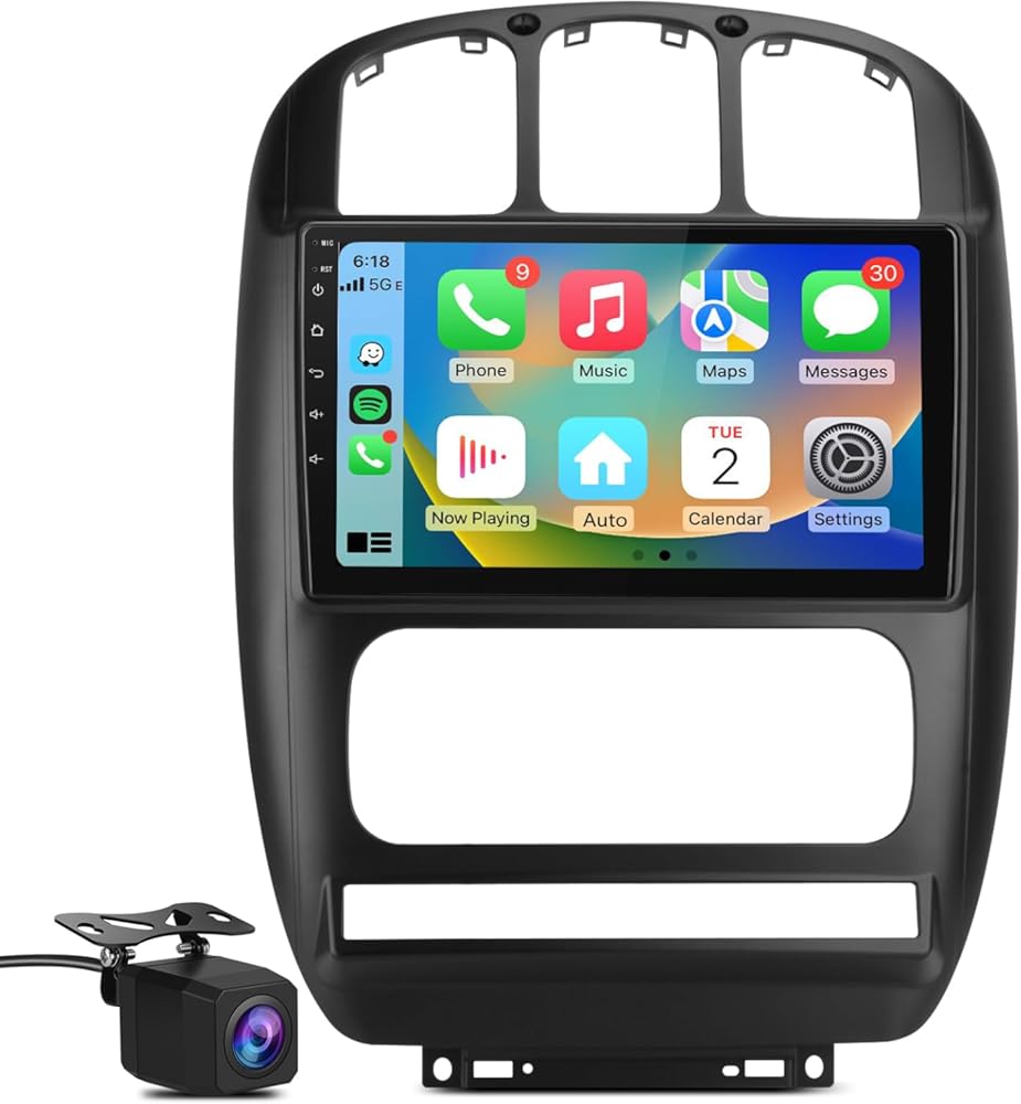 AWESAFE 4Core 64G Car Radio Stereo Android 13 for Dodge Caravan Chrysler Town&Country 2001-2007 with CarPlay Android Auto