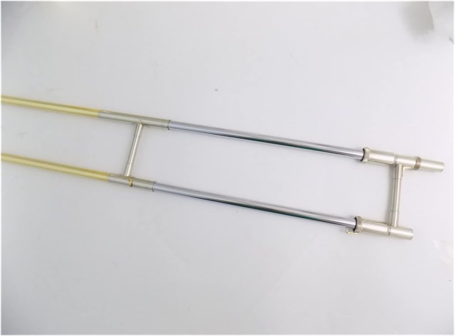 Student Trombone Bb Bass Trombones with Case Mouthpiece Slide Trombone Musical Instruments B Flat Trombon Lacquer Silver Plated Nickel Plated Trombone Kit