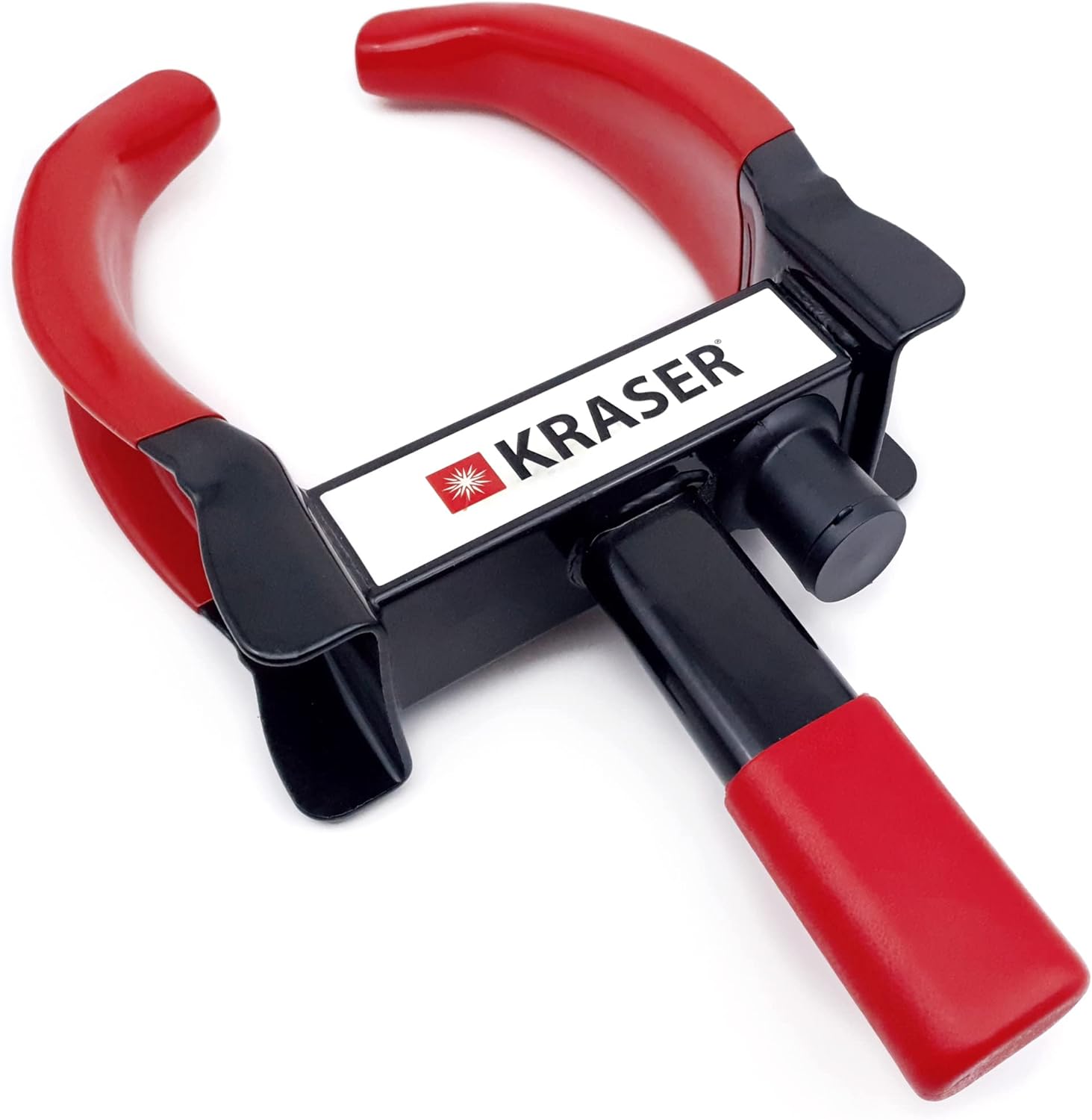 KRASER KR820 Heavy Duty Wheel Clamp, N1 Germany, Adjustable 7-11,4 in, Anti-Drill Ball Lock, Universal Wheel Car Boot Anti Theft Lock Device for Vehicle Truck, Van, Golf Cart, Camper