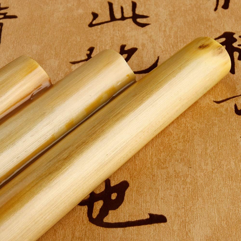 Upscale Romanian Folk Instrument Natural Reed Pan Flute Panpipes G Key Wind Pan flute Flauta Handmade (25 Pipes Left Hand, Wood)