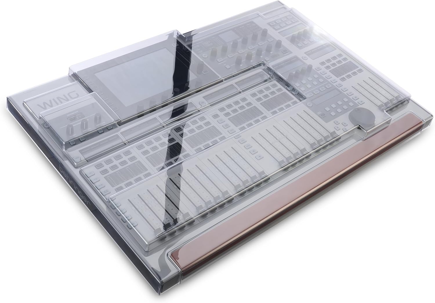 Decksaver Super Strong Polycarbonate Custom Fit Cover Compatible with Behringer Wing, Dust Cover for Travel and Everyday Protection