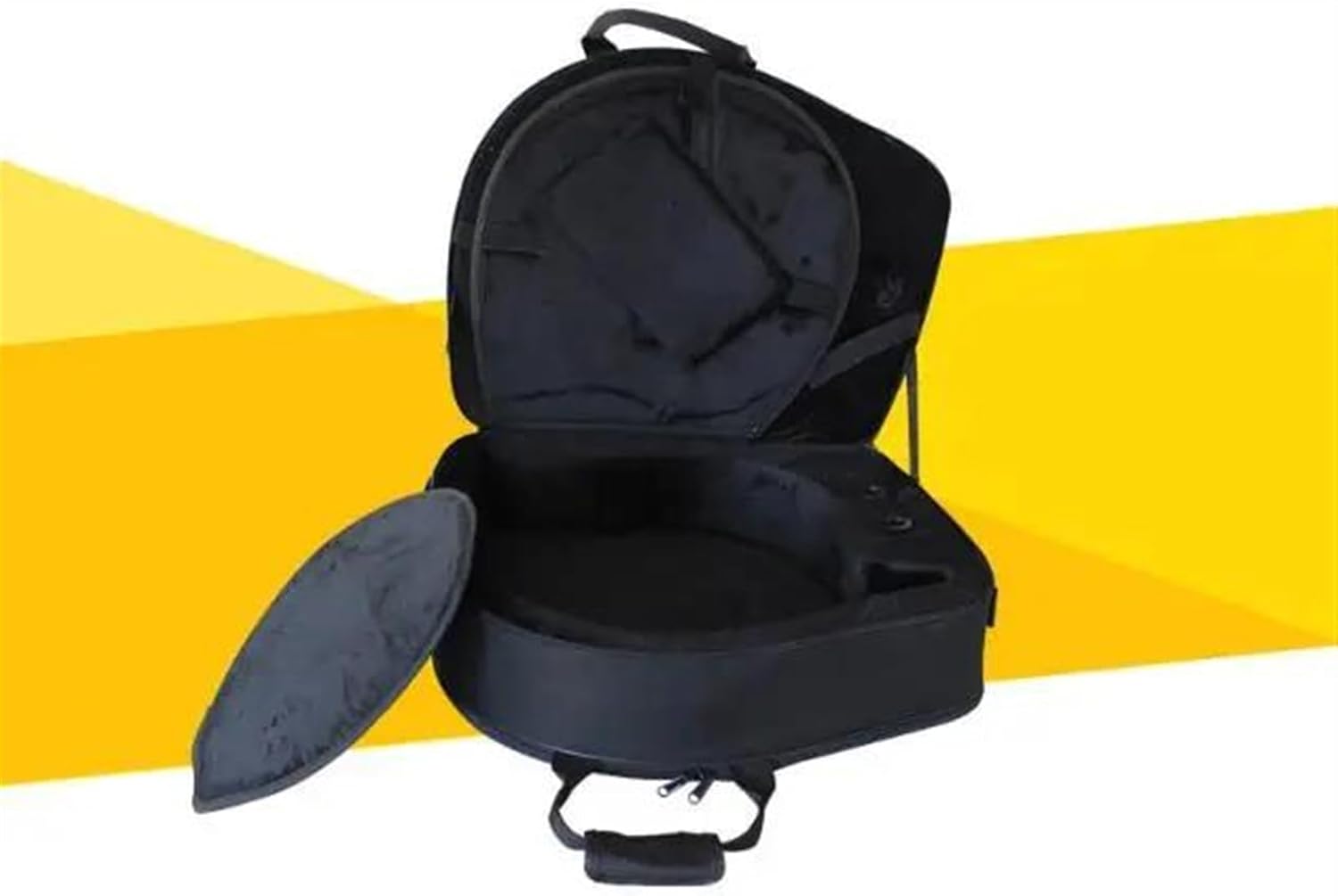 Brass French Horn Brass Body Wind Instruments French Horn With 4 Rotating Valve Piston Bb Tone Single Horn