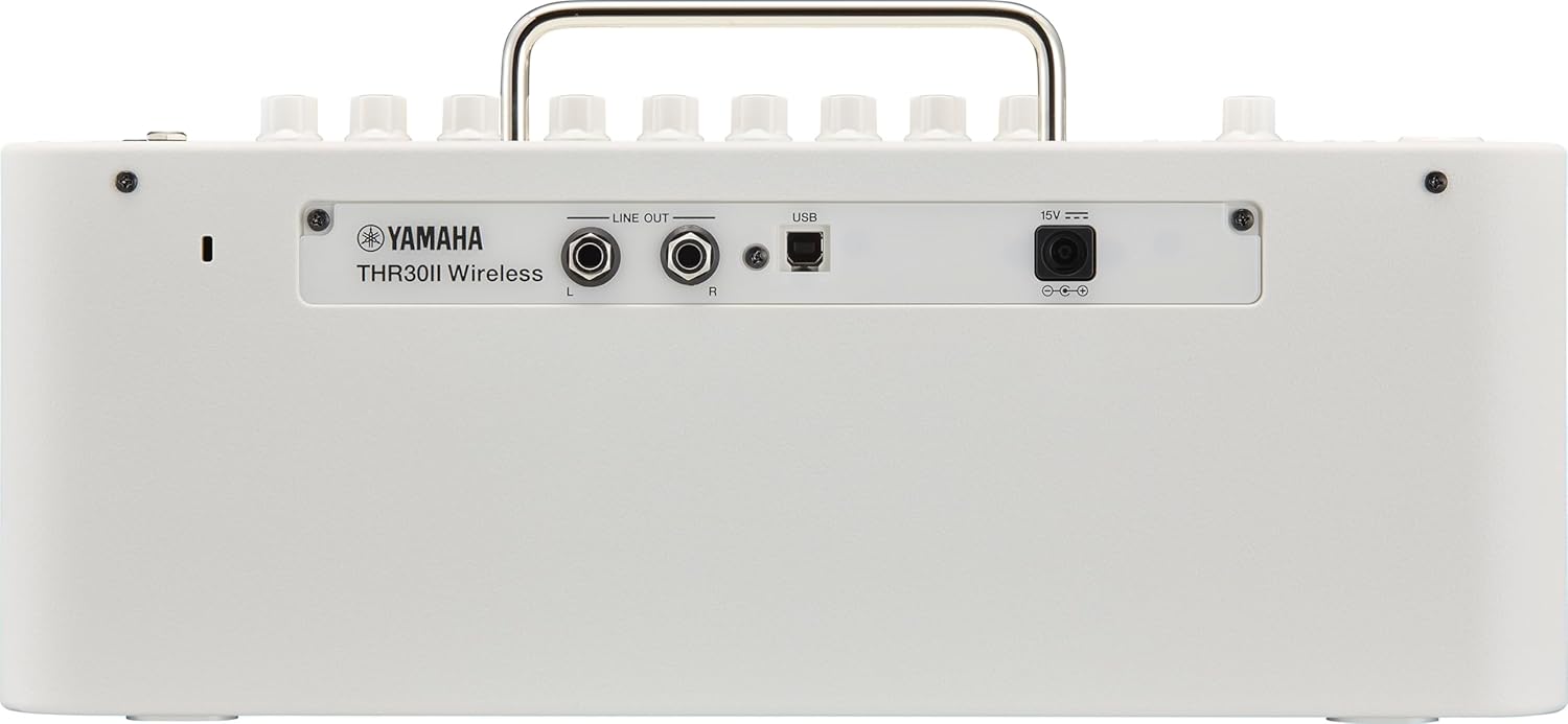 Yamaha THR30II Wireless Desktop Guitar Amp, White (THR30II WL WH)