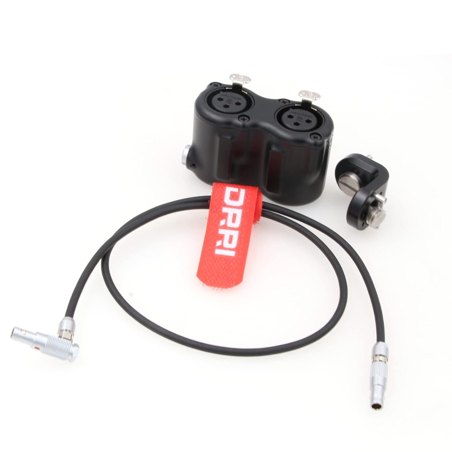 DRRI A-Box ARRI Alexa Mini with Dual Channel 3-Pin XLR line inputs and 5-pin ODU Cable for RED V-Raptor/Phantom Power