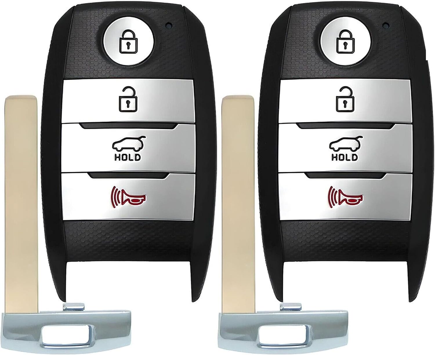 2X New Replacement Key Fob Remote Compatible with & Fit for 2017-2020 Kia NIRO - MPN TQ8-FOB-4F08-01