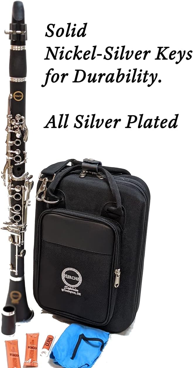 Clarinet Bb Superior X5 - UPGRADED - Educator Approved - Intermediate - Free Service Plan