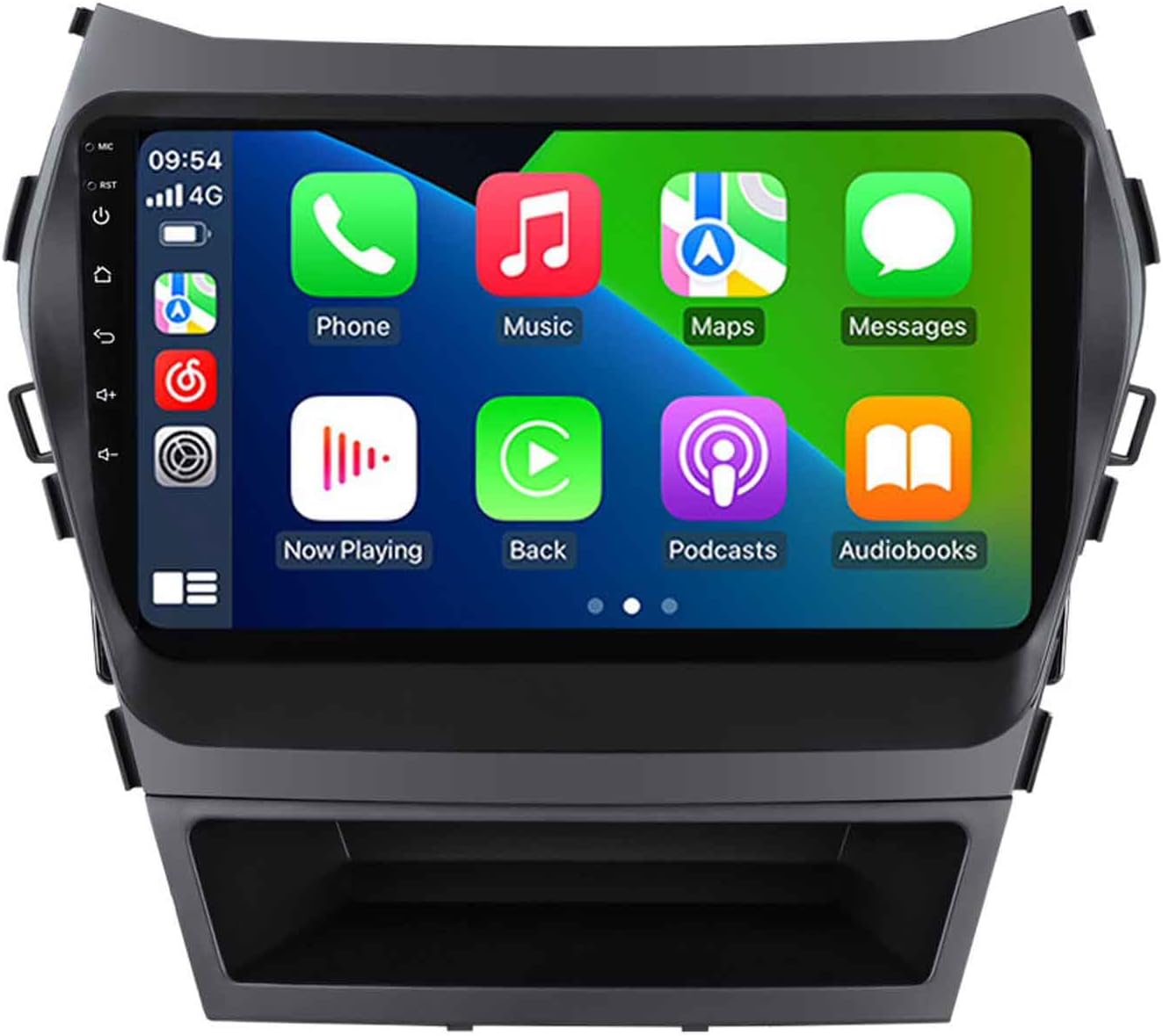 HD Touch Screen Car Stereo for Android 12 Car Radio with Bluetooth FM/AM Radio Rear View Camera Android Auto for Hyundai IX45 2013-2017