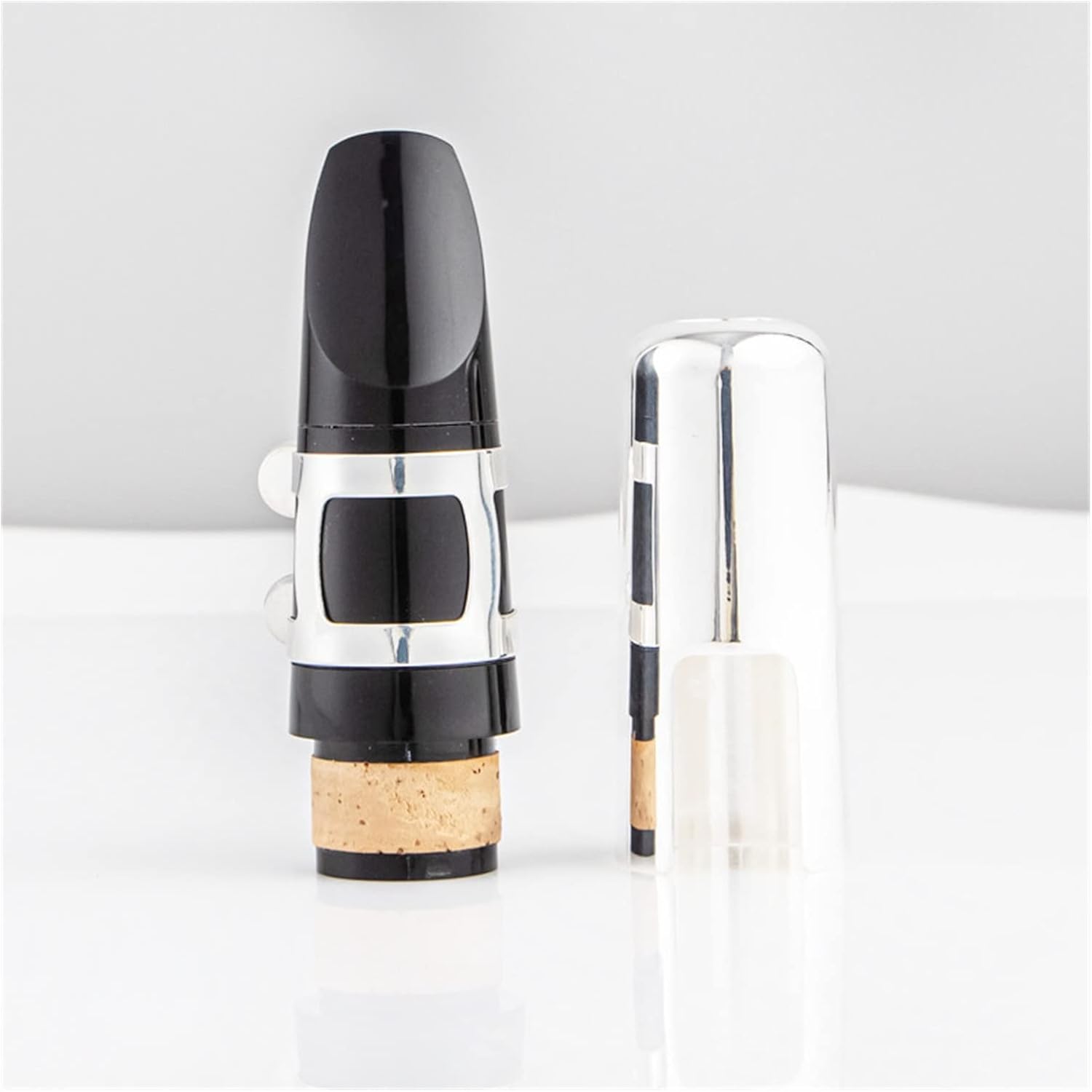 TSTS New Professional Clarinet Rosewood Wood Body Silver Plated Key Bb Key 17 Key Woodwind Instruments Clarinet for Beginner