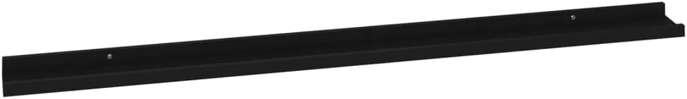 Wall Shelves 4 pcs,Floating Shelves,Wall Storage Shelves,Wall Mounted Shelf Organizer Unit Display Shelf,for Living Room,Bedroom,Office,Black 45.3