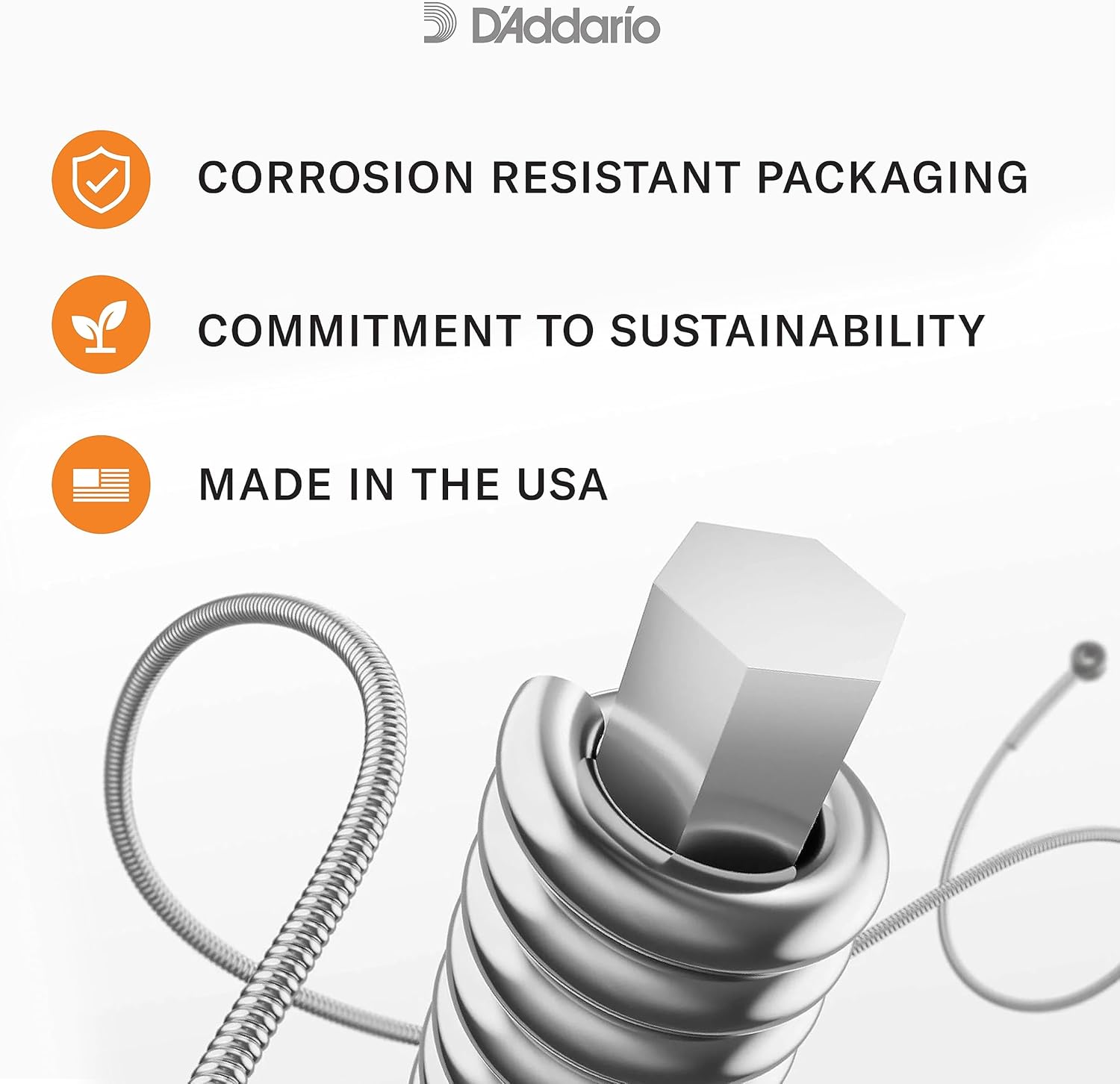 D'Addario Electric Guitar Strings, XL Nickel, EXL110-B25, Regular Light Gauge 10-46, 6-String Set, Pack of 25