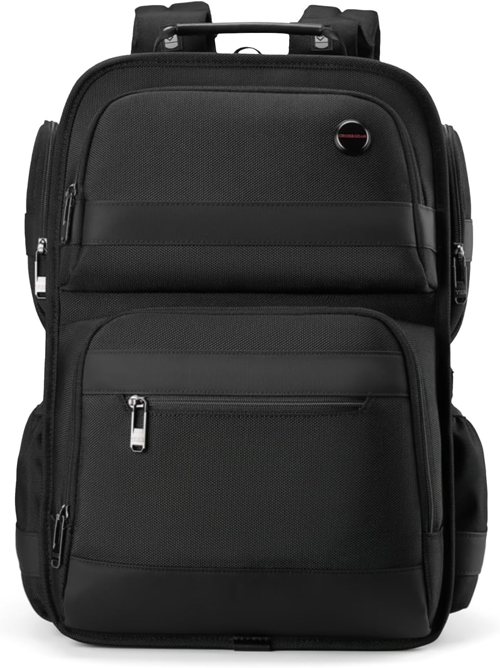 CROSSGEAR Business Travel Laptop Backpack, TSA Friendly Carry On Airline Approved, Fits 16 Inch Laptop, Multi-Pocket, USB Port, Water Resistant, Casual Daypack for Men, Commute Business Work Backpack