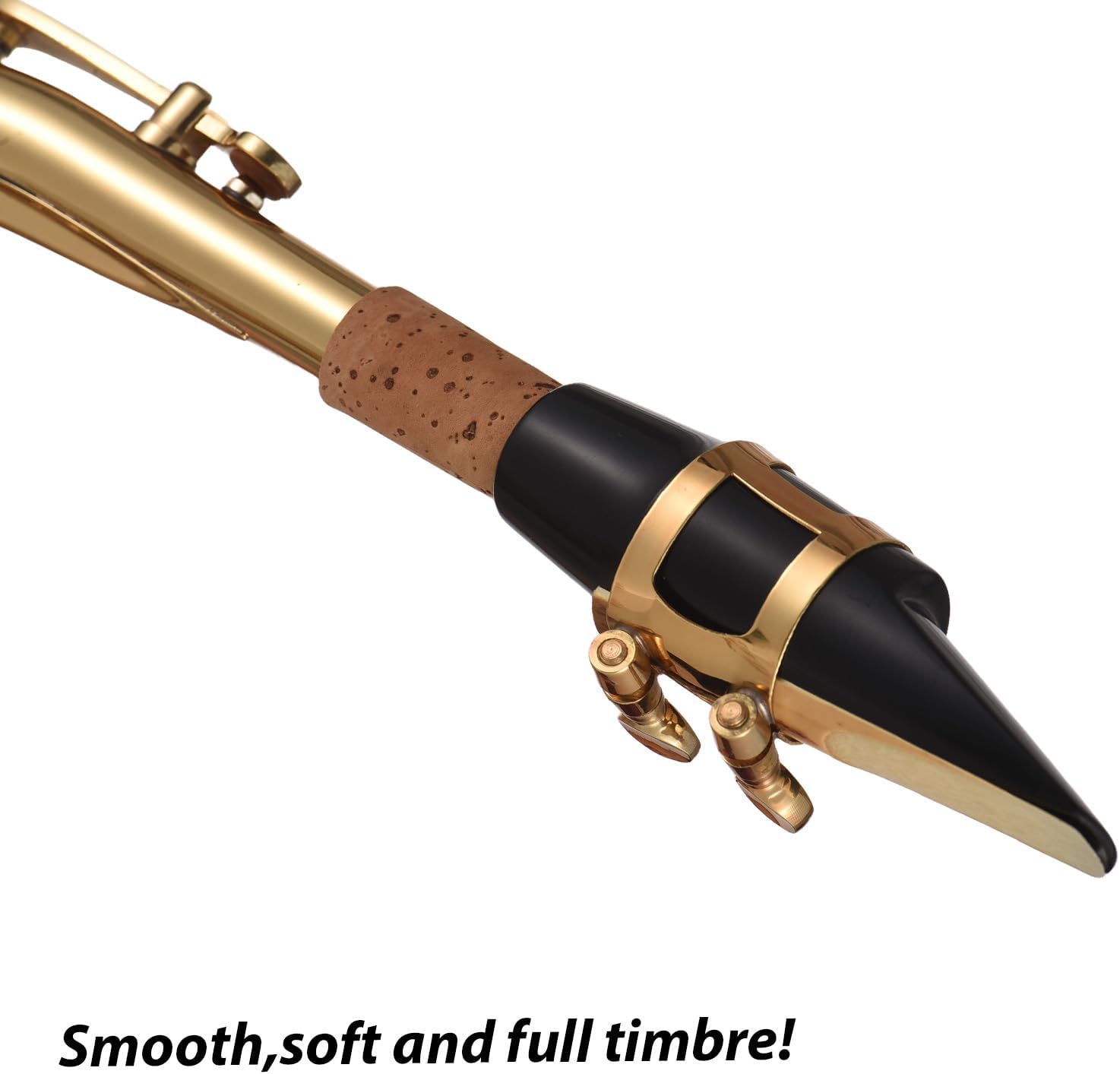 EB Alto Saxophone Brass Lacquered Gold E Flat Sax 875 Key Type Woodwind Instrument with Cleaning Brush Cloth Gloves Strap Padded Case