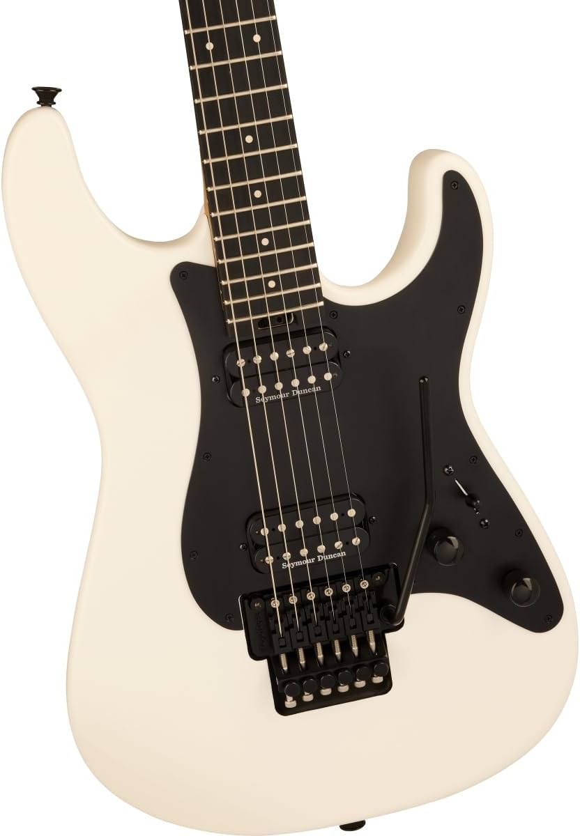 Charvel Pro-Mod Plus So-Cal Style 1 Electric Guitar - Snow White, Ebony Fingerboard
