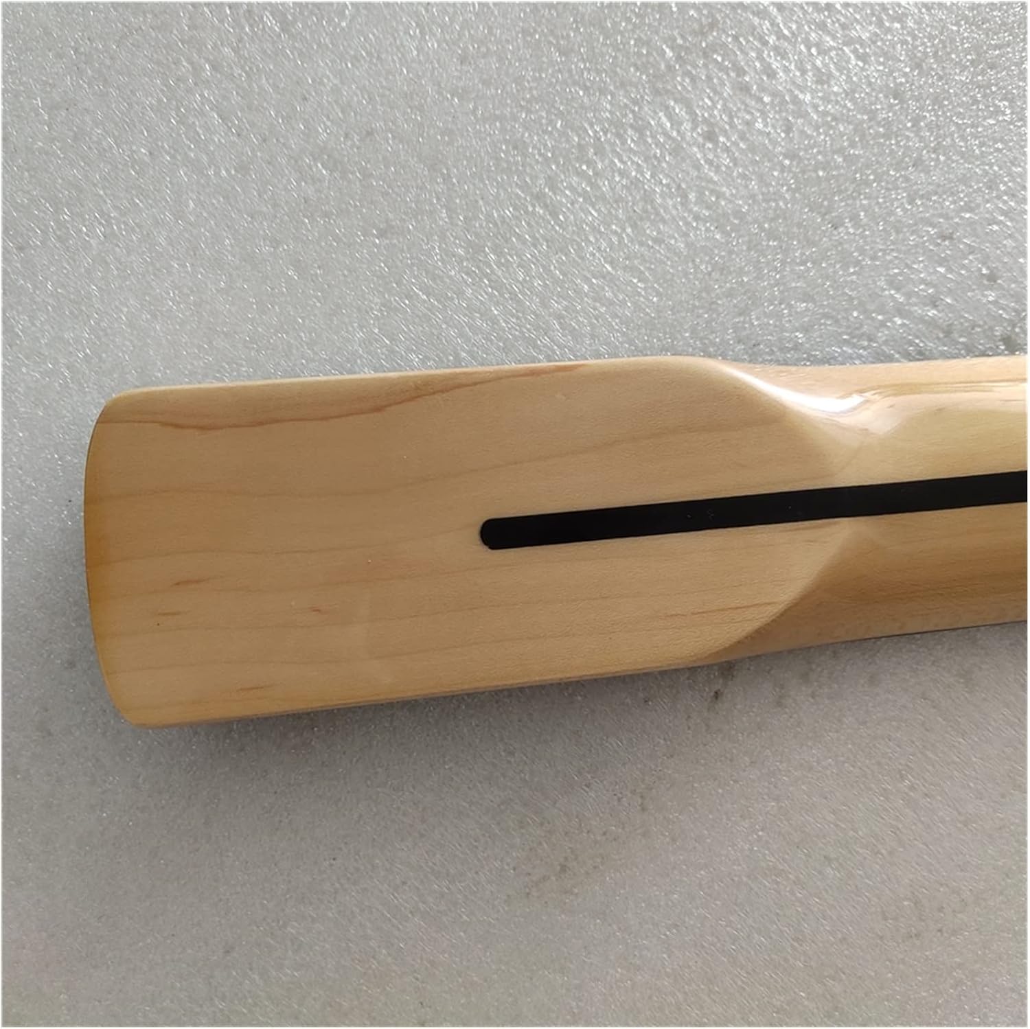 DIY Guitar Neck Maple 20 Frets Bass Guitar Neck Part 4 String Maple Fingerboard 34 Inch Nut 42mm Guitars Parts